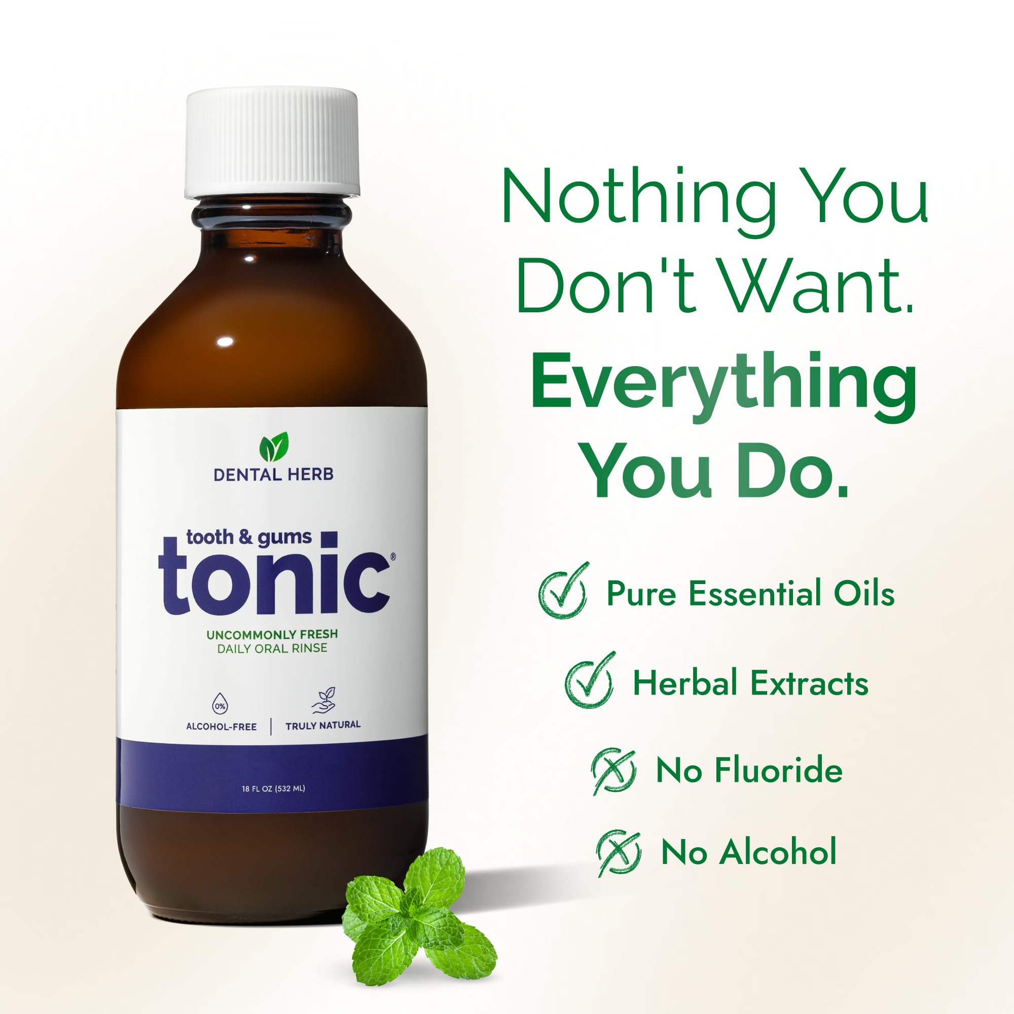 Dental Herb Company Tooth and Gums Tonic - Value Pack 2 Bottles by Dental Herb Company