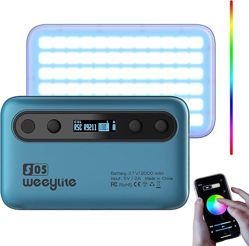 Miniatura 4 de VILTROX Adaptador Speedbooster EF-EOS M2 con control de aplicación Luz de fotografía RGB portátil