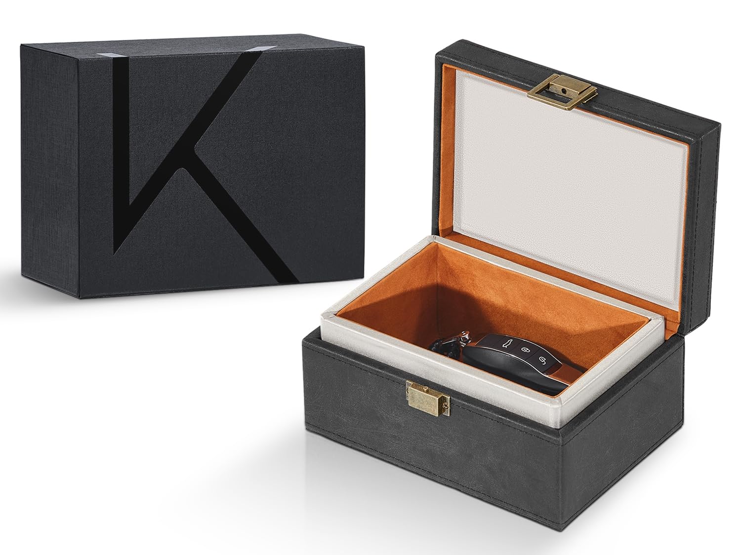 Amazon.com: KENARK KK6M-BK Faraday Key Fob Protector Box, RFID