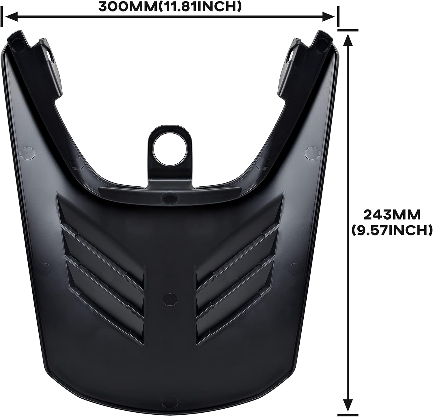 Rear Fender Extension for Sportster S 1250, Black Rear Fender Mudguard Mud Flap Splash Guard Wheel Cover for Harley Sportster S 1250 RH1250 2021 2022 2023 Accessoriess