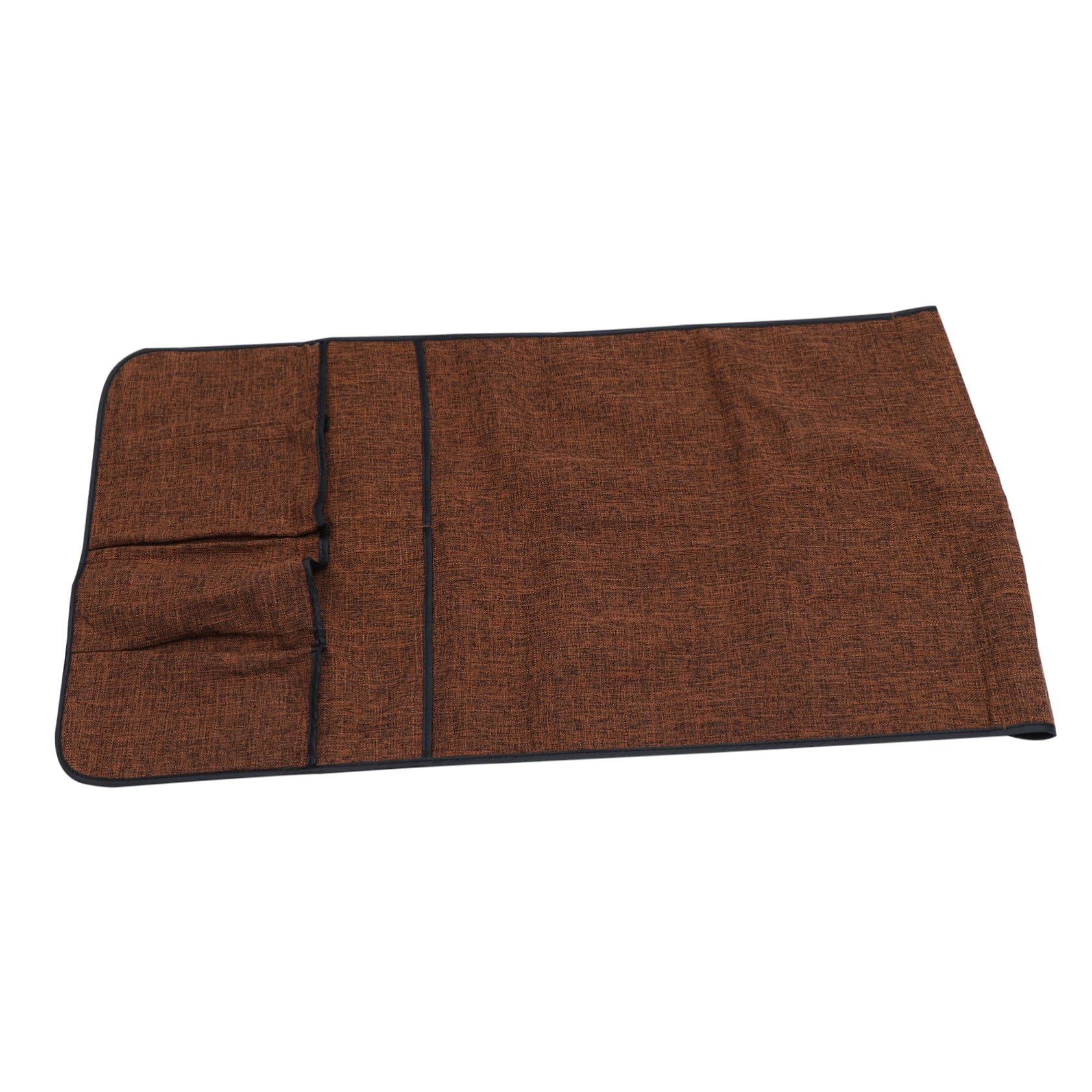 Pochette de rangement pour accoudoir canapé anti-perte télécommande café