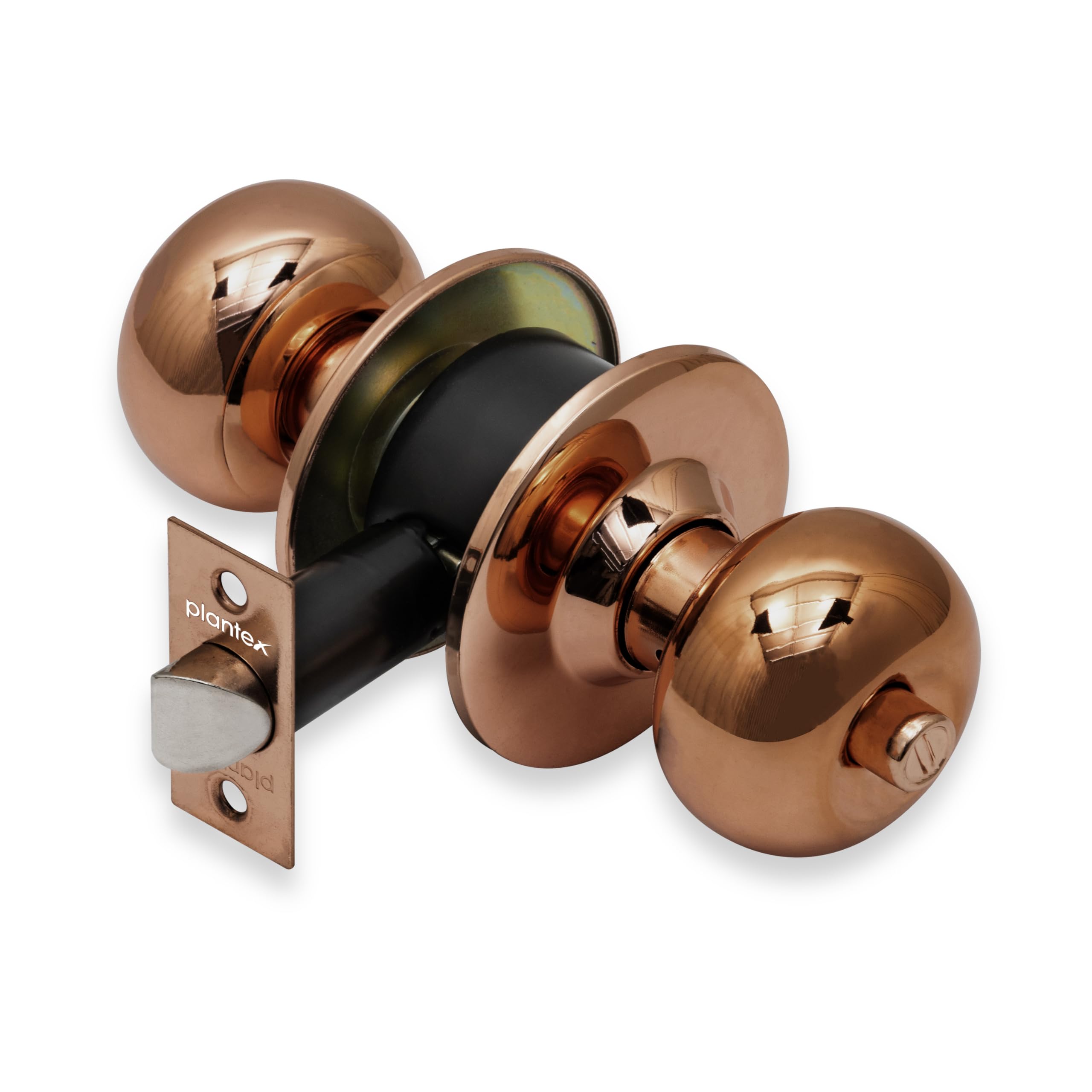 Plantex Bathroom Door Lock - Keyless Cylindrical Lock for Bathroom/Balcony/Tubular Door Knob/Handle (Without Key-Matt) — Amazon image 11