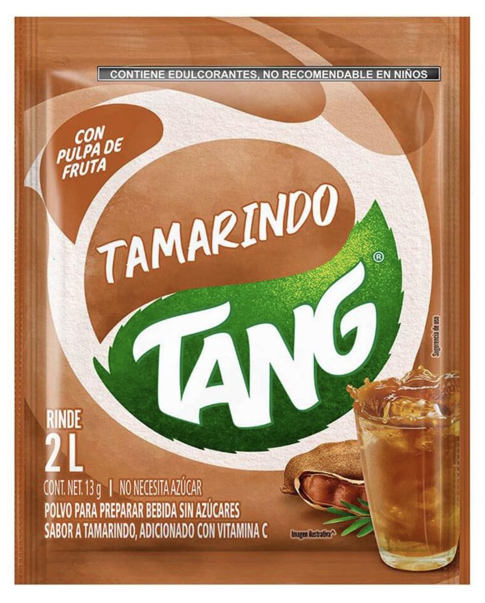 3 X Tang Tamarindo Flavor No Sugar Needed Makes 2 Liters of Drink 15g From Mexico