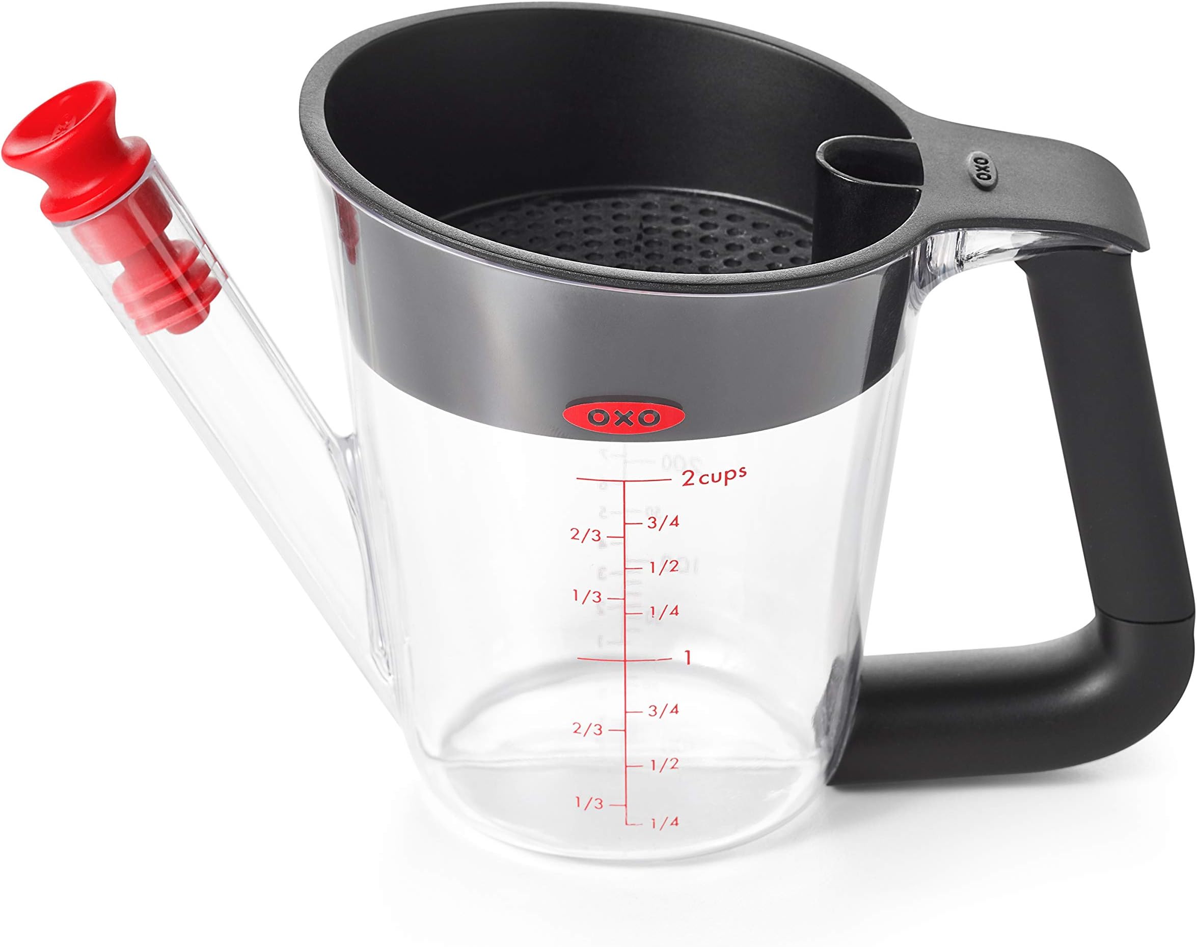 OXO Good Grips 2 Cup Fat Separator,Clear,One Size