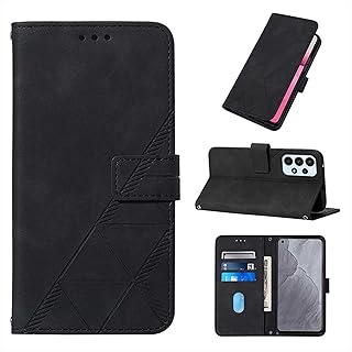 LEMAXELERS Wallet Case for Galaxy A23 5G, Samsung A23 5G Case with Magnetic PU Leather Flip Case with Card Holders Kickstand Case Shockproof Protection Case for Samsung Galaxy A23 5G Black YB2