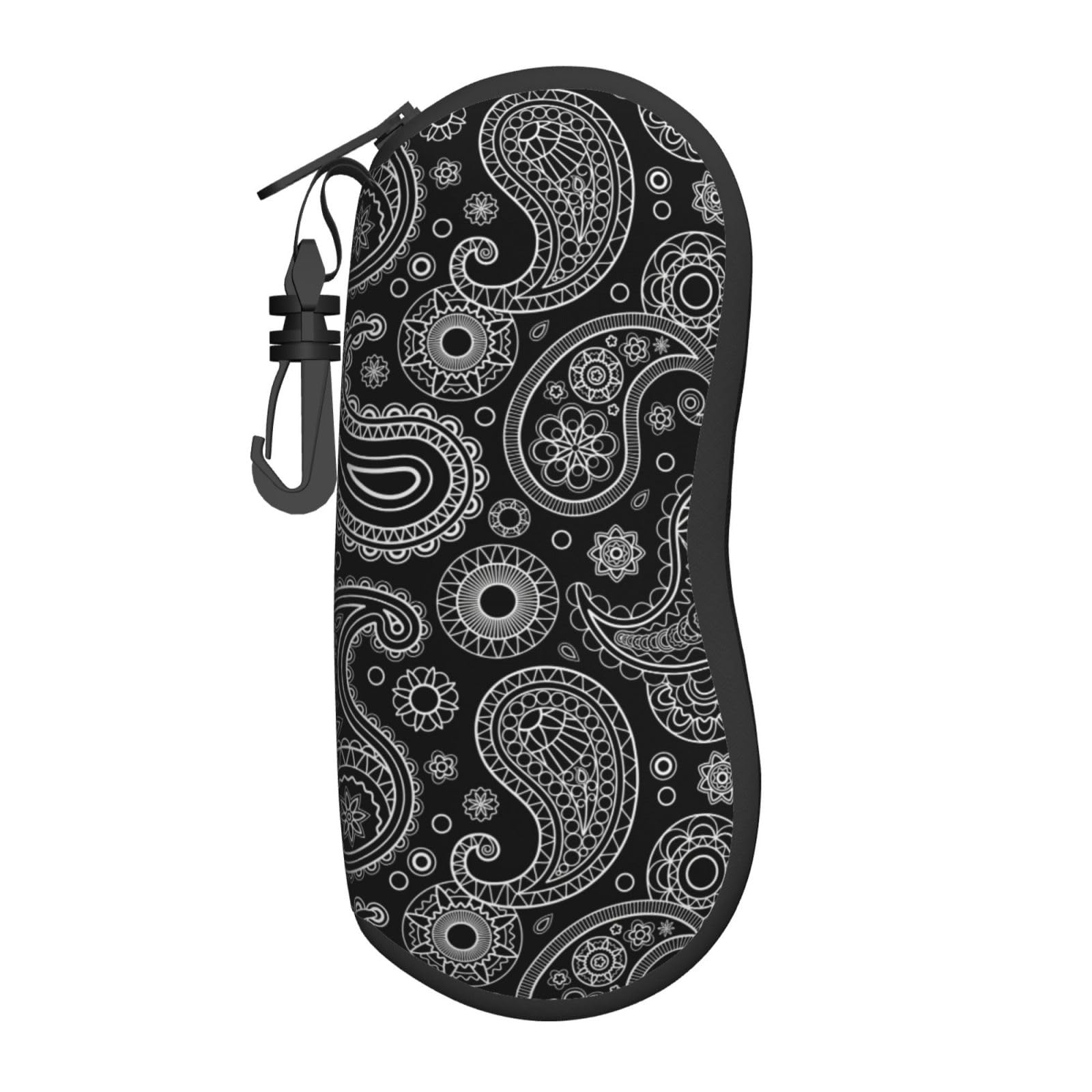 Funda suave para gafas de sol, funda de neopreno ultraligera con cremallera para gafas