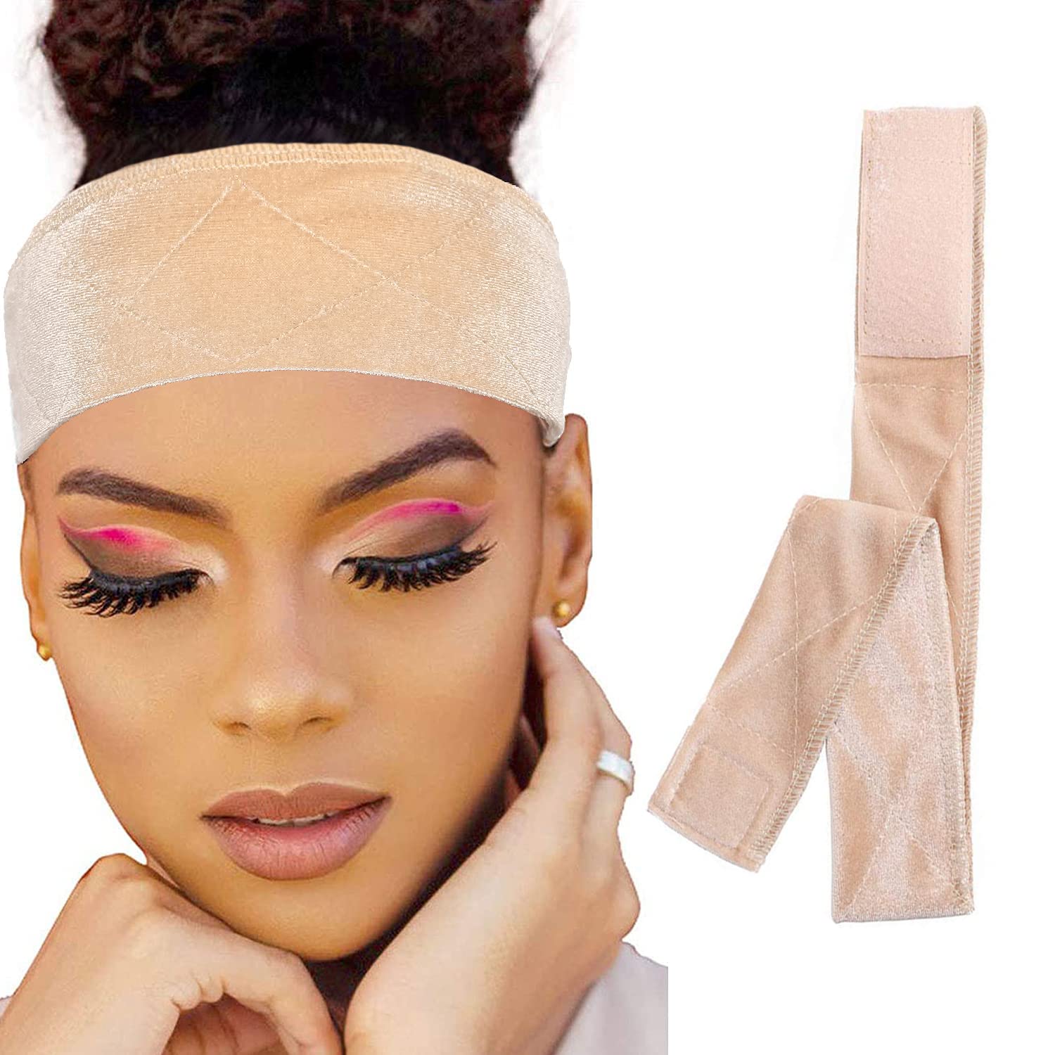 Wig Grip Wig Band,Adjustable Wig Band for Lace Front Wigs,Wig Bands No