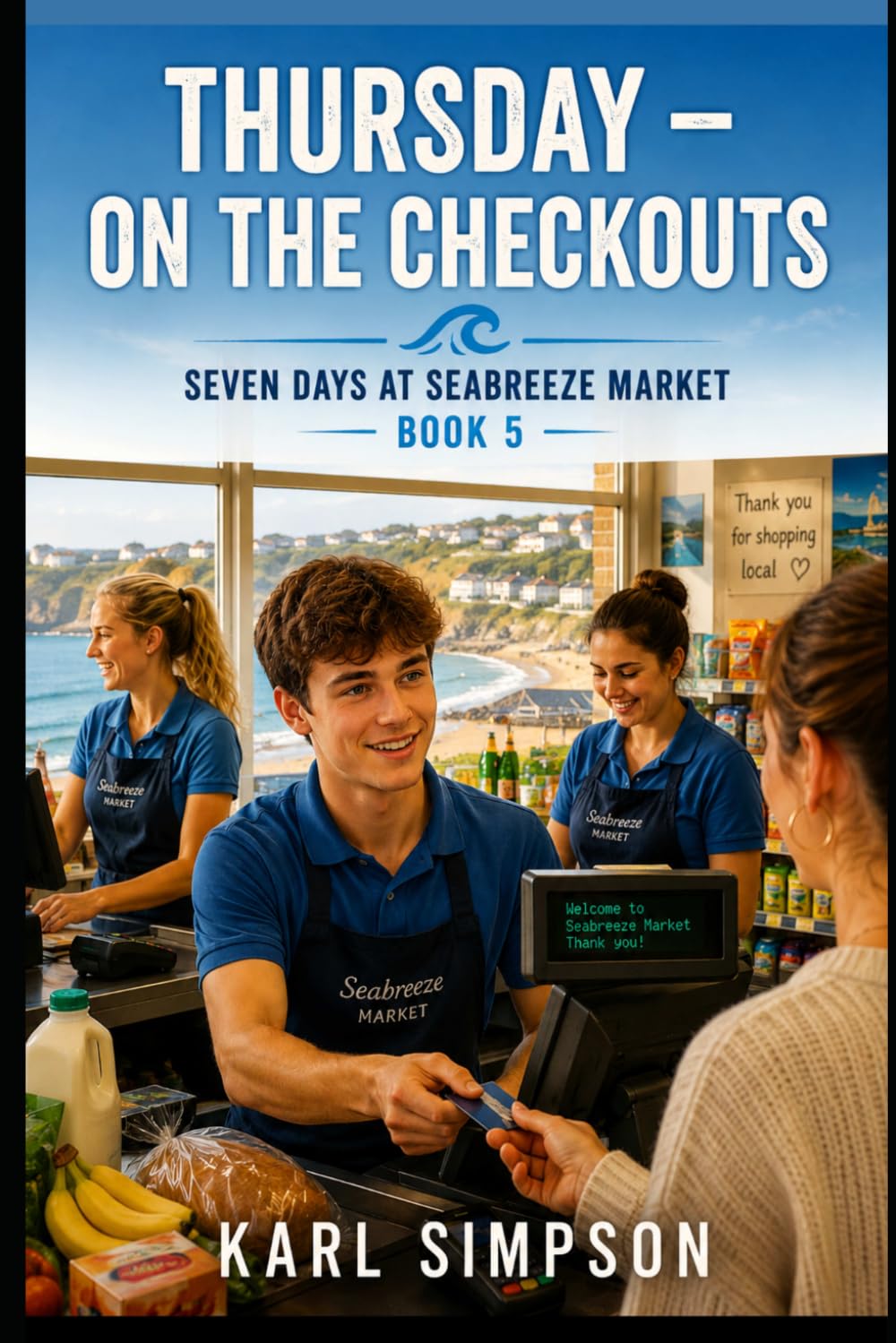 Thursday - On The Checkouts: Seven Days at Seabreeze Market - Book 5