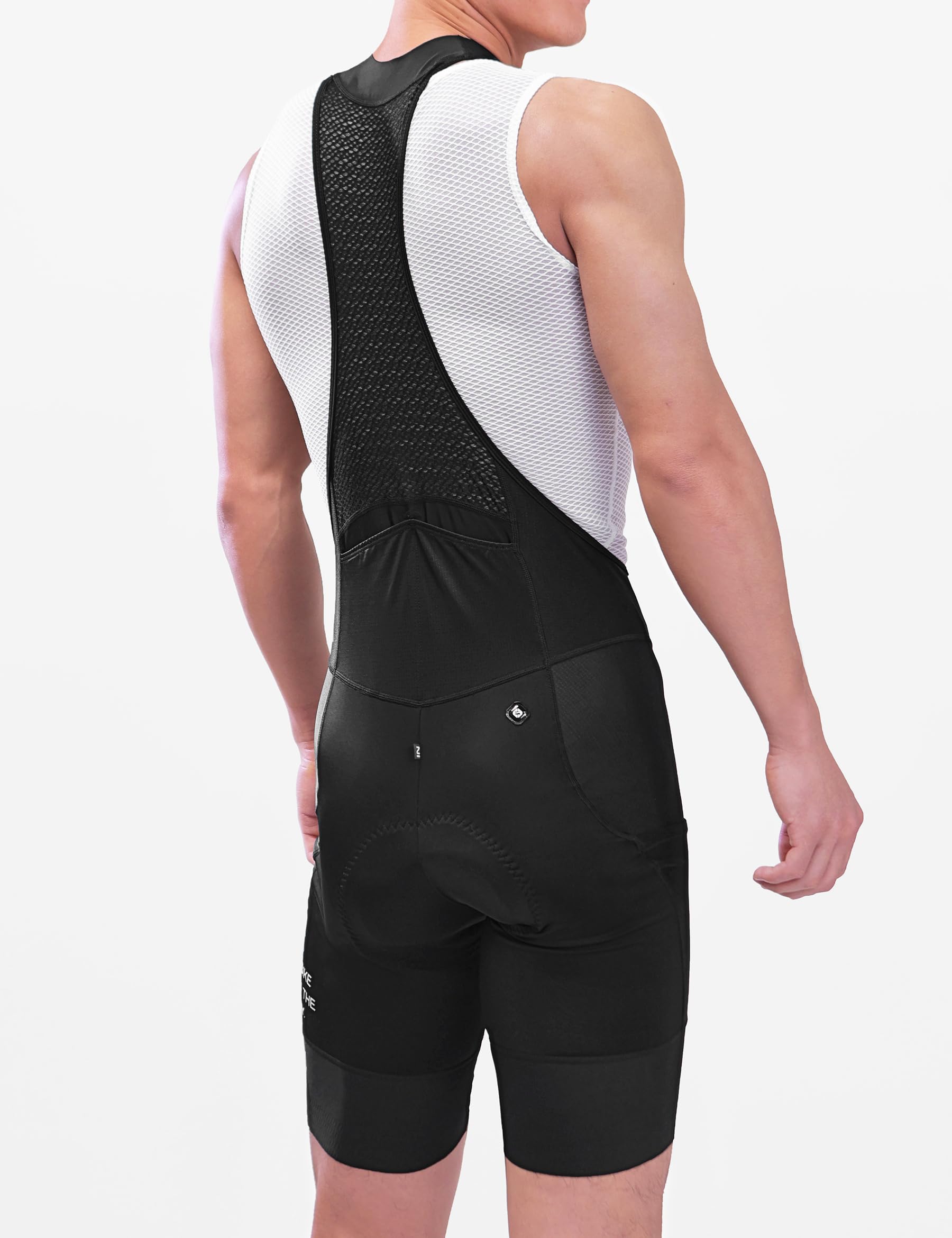 INBIKE Salopette da Ciclismo Uomo con Fodello 3D Pantaloncini Bici da Strada con Bretelle Pantaloncini MTB Traspirante Asciugatura Rapida Abbigliamento Ciclismo Estivi