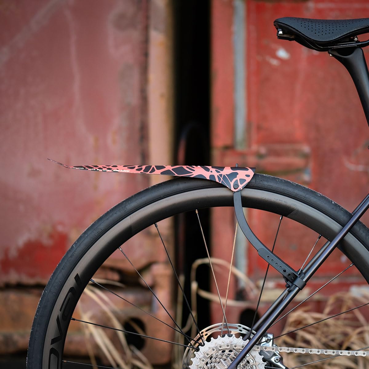 Parafango Posteriore Per Bici Ass Savers Win Wing 2, Nero, Universale Per Ghiaia, Strada E MTB