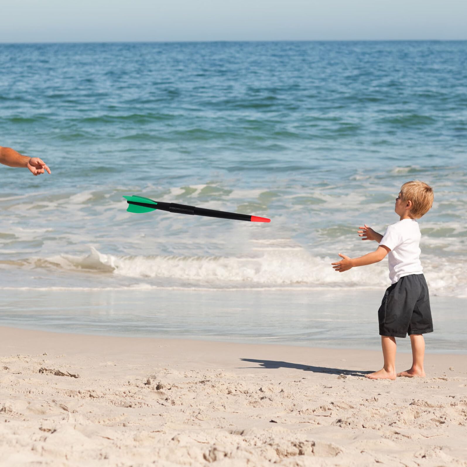 2 Stück Trainingsspeere aus Grünem Kunststoff für Kinder Zubehör zum Speerwurftraining im Kindergarten und Outdoor Fördert Geschicklichkeit und Fitness