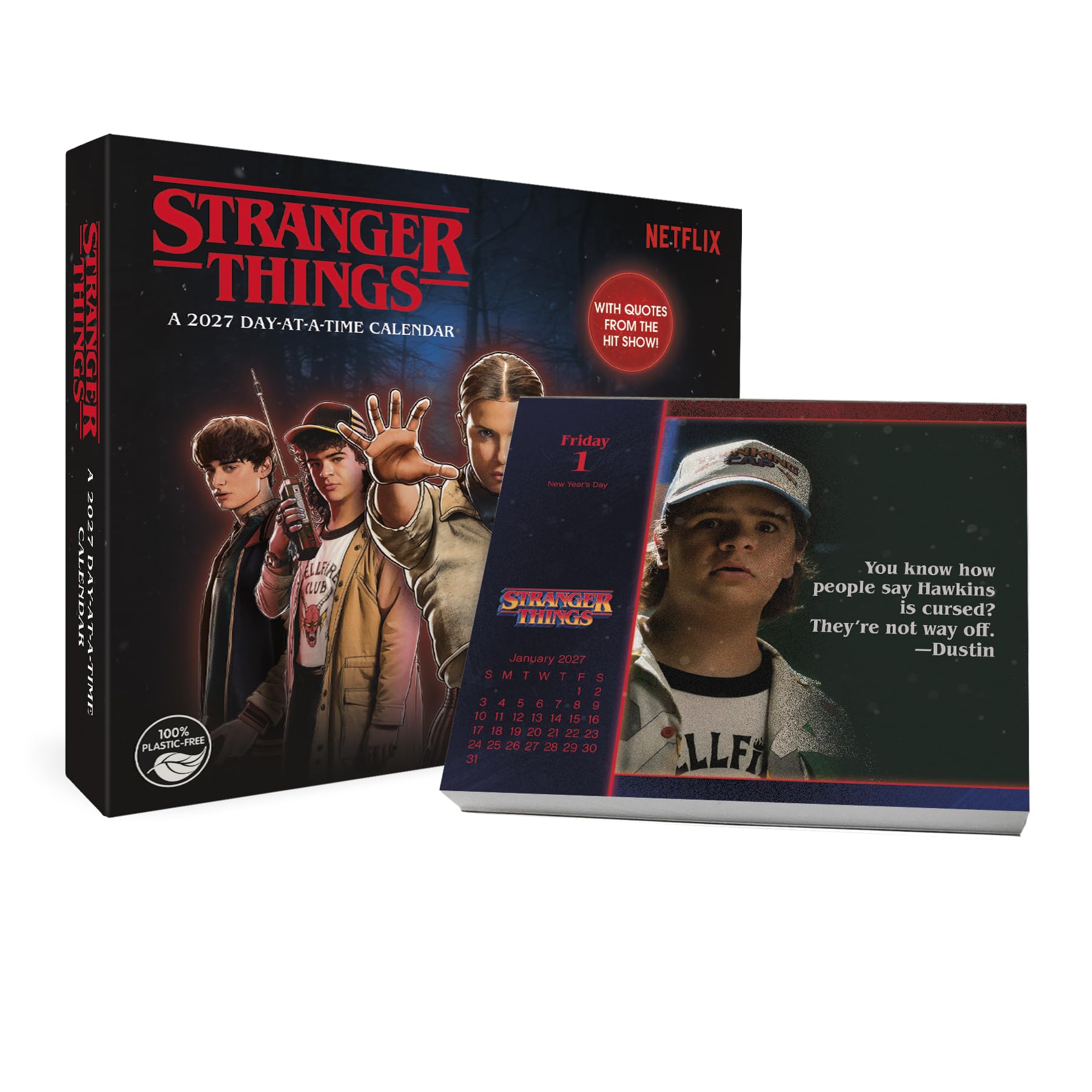 2027 Stranger Things Day-at-a-Time Calendar