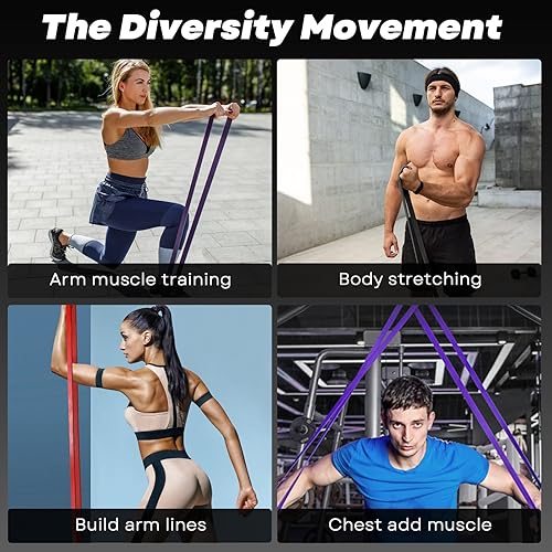 Miniatura 3 de Bandas de resistencia para entrenamiento, bandas de asistencia para dominadas, bandas de ejercicio, bandas de entrenamiento, bandas de extracción,