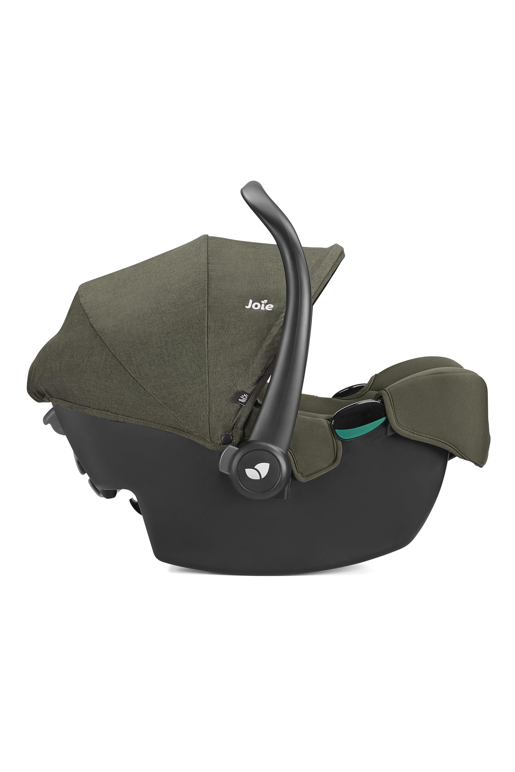 Joie i-Snug™ 2 R129 seggiolino auto per neonato i-Size, ultraleggero (3,35 kg), compatibile con sistema da viaggio, rotazione con i-Base™ Encore – dalla nascita a 12 mesi (40–75 cm), Fern
