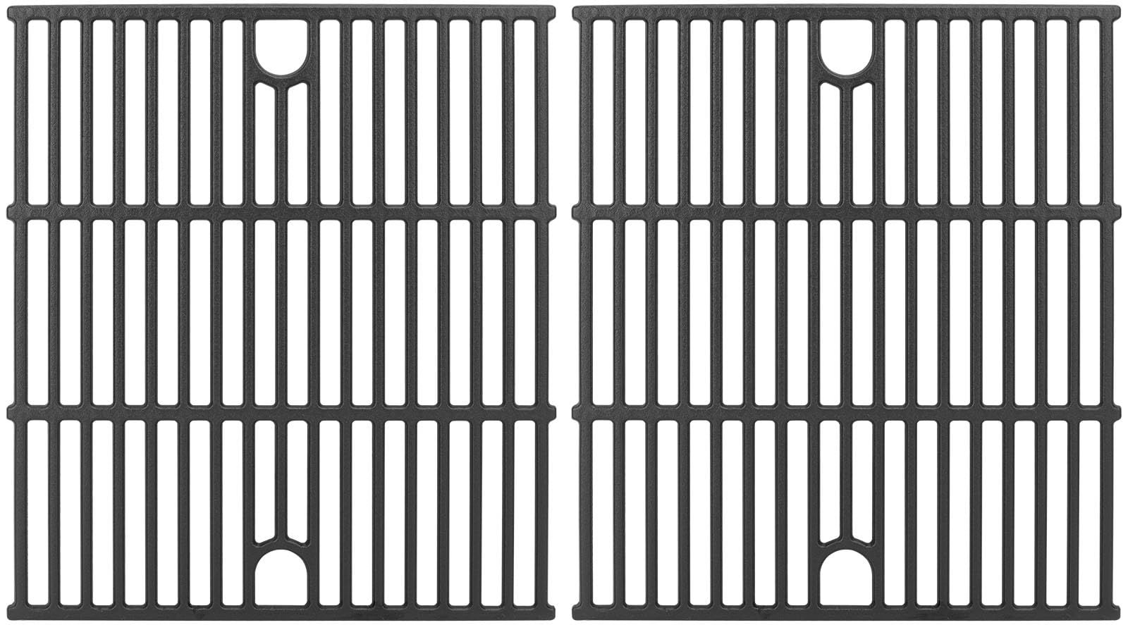 WELL GRILL Uniwersalny żeliwny ruszt do grilla gazowego Tepro 4, 5, 6-palnikowy, ruszty żeliwne, akcesoria do grilla gazowego Tepro Mayfield/Keansburg / Hampton i grilla na węgiel drzewny, 36 x 40 cm