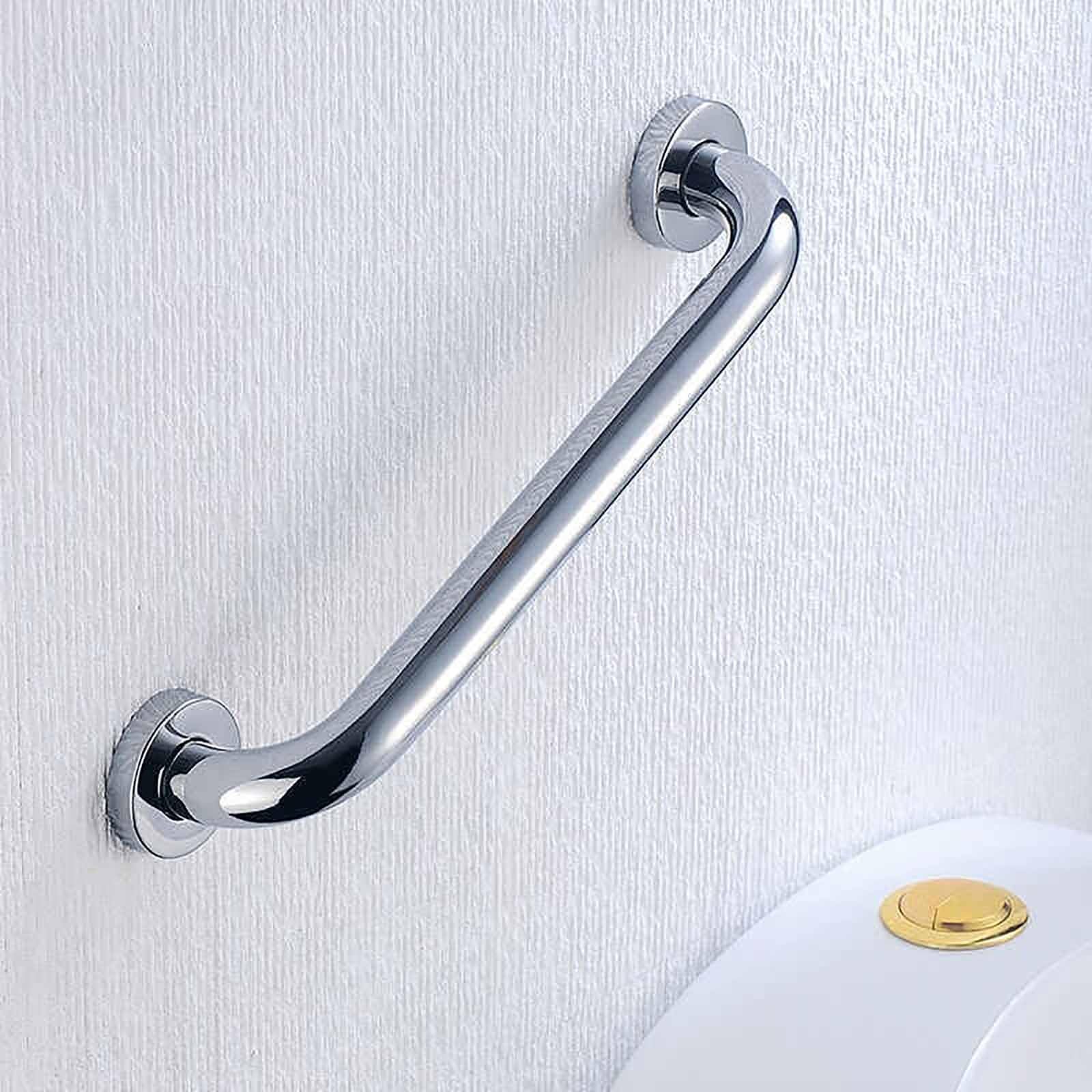 Maniglioni Di Supporto A Parete per Doccia, Corrimano Antiruggine per Bagno E WC, Ausilio per La Mobilità E La Prevenzione Delle Cadute per Anziani, Persone In Gravidanza(60cm)