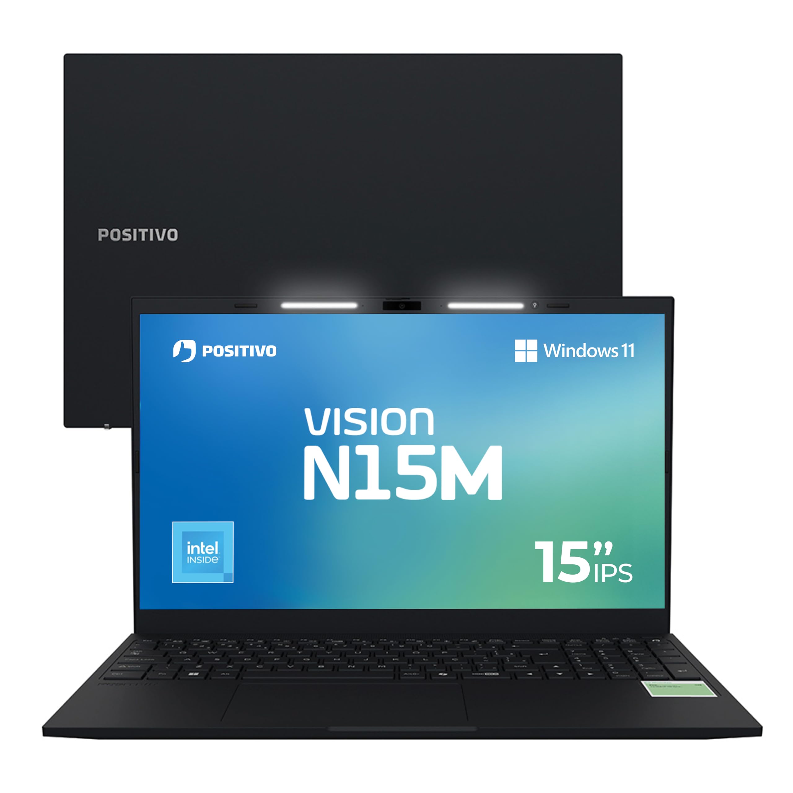 Notebook Positivo Vision N15M Intel N100 8GB RAM 128GB SSD Wi-Fi 6
