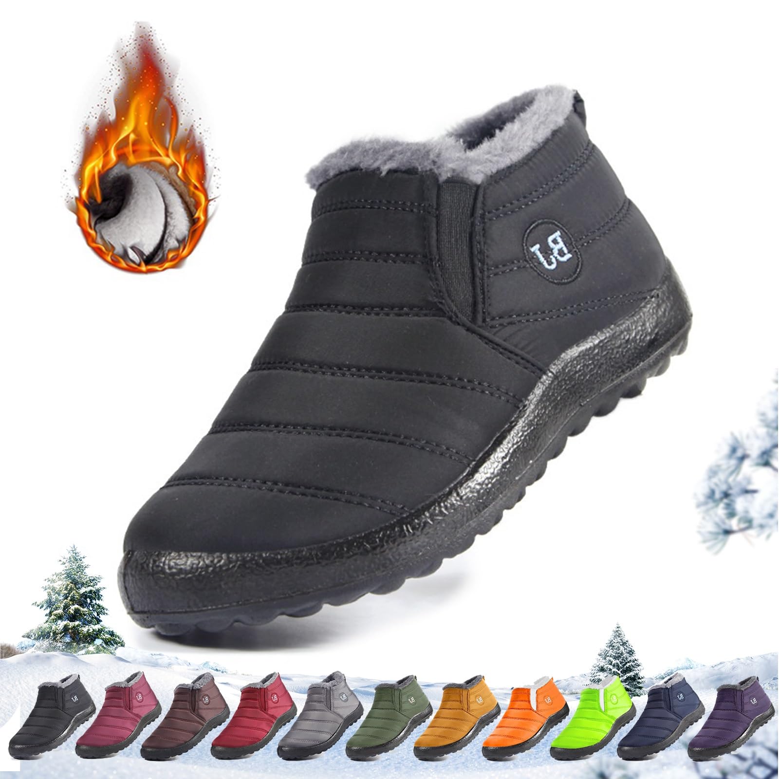 Stivali invernali Podojoy, stivali comfort unisex Podojoy for l'autunno