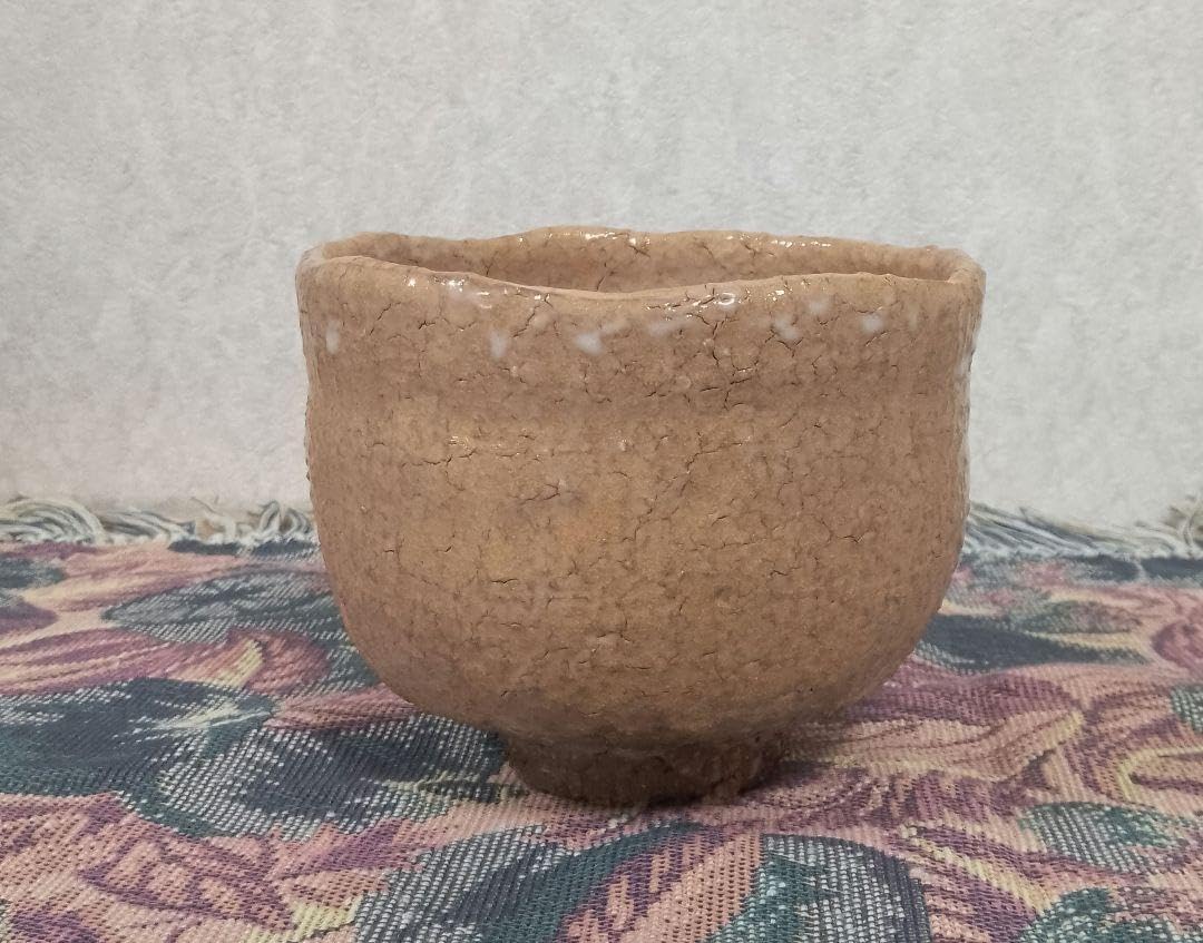 十一世　坂高麗左衛門作　萩焼　雪輪　蓋置　共箱　茶道具 十一世 坂高麗左衛門作 萩焼 雪輪 蓋置 共箱 茶道具 萩