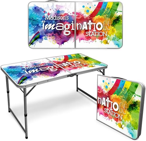 Infusion Mesa de artes y actividades plegable de 4 pies