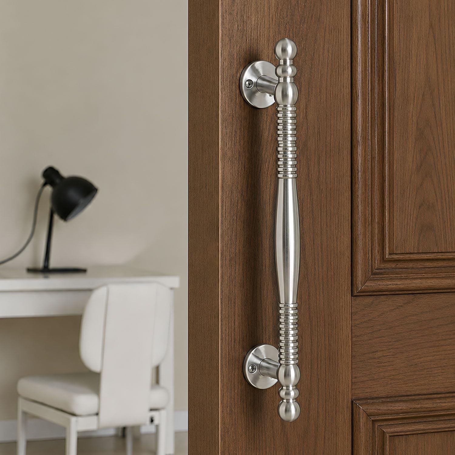 VOLO Main Door Pull Push Handle | Door Handle for Home Office | Interior Exterior Door Hardware Pull Handle | (Pack of 1 Piece, Silver Satin, 12 Inch (300MM))-image-26