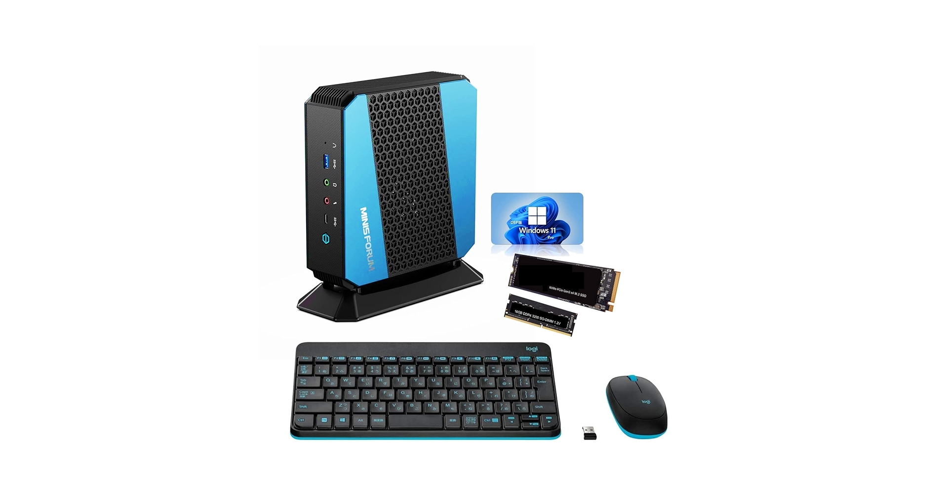 Amazon | MINISFORUM EliteMini HX90 (AMD Ryzen 9 5900HX 8コア
