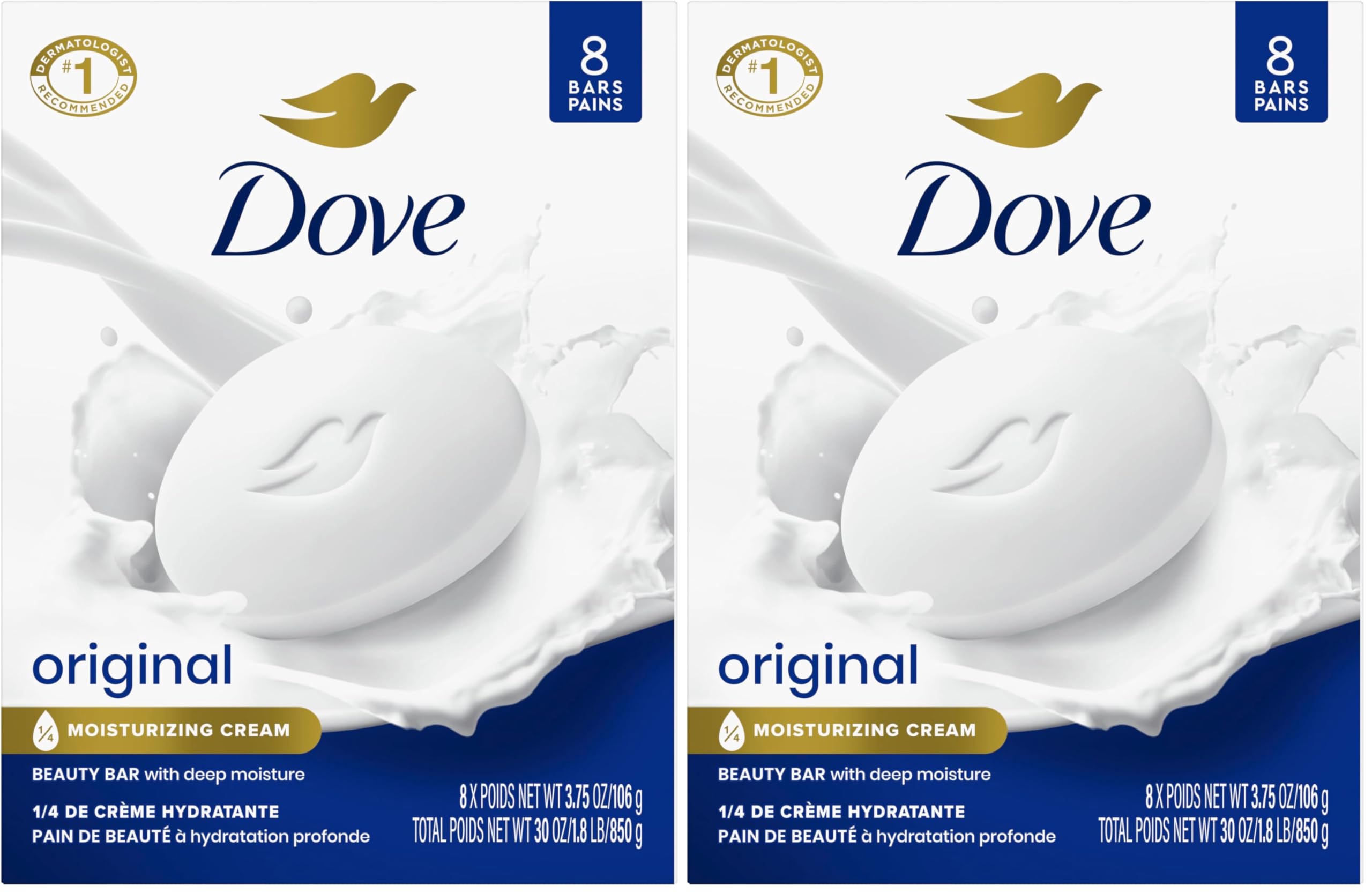 Amazon.com : Dove Beauty Bar Soap Original for Soft,Smooth Skin
