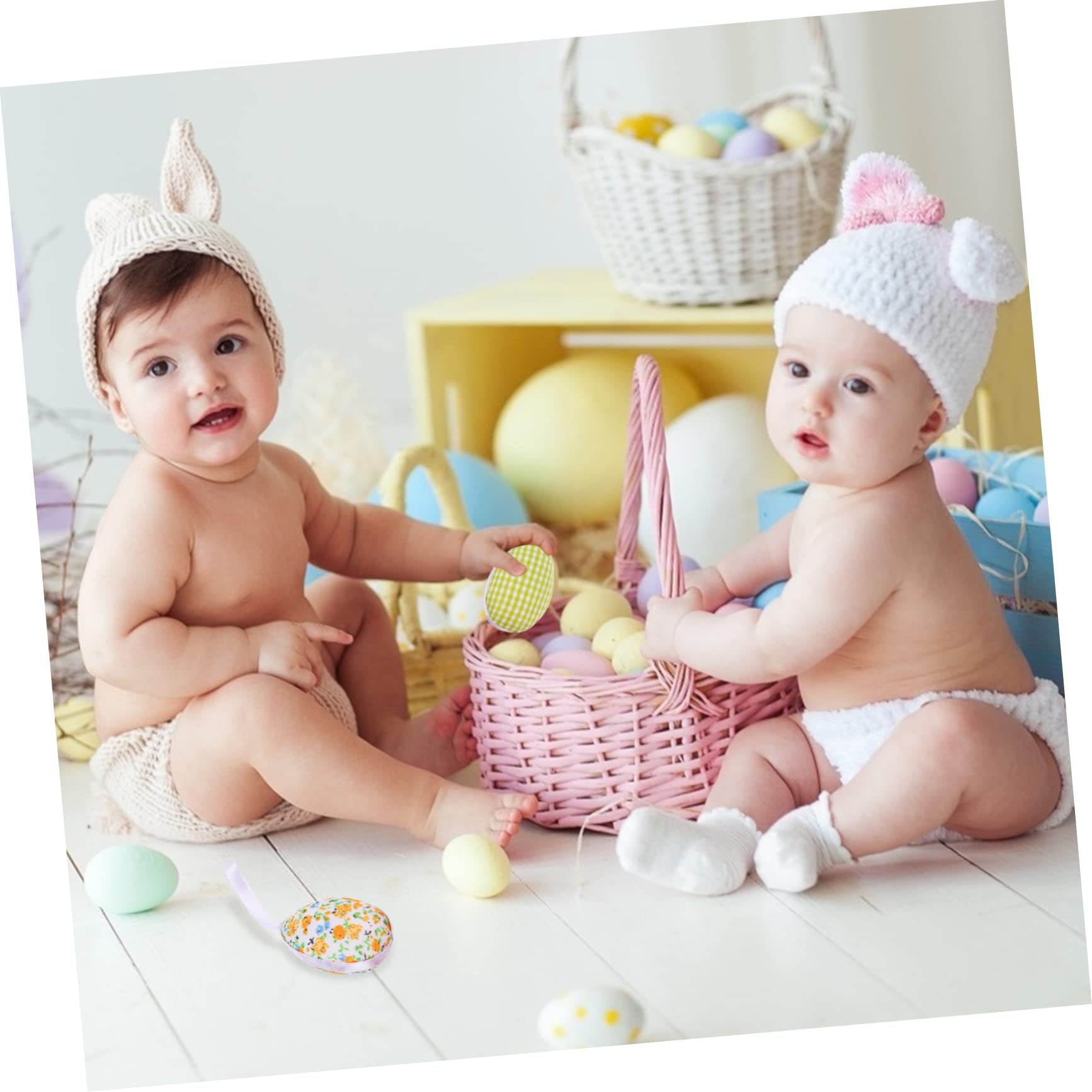 Garneck 2sets Ostern Hängen Ostern Ornamente Handwerk Dekorationen Verzierungen Spielzeug 27 Stücke * 2