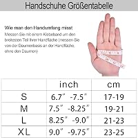 Cevapro Téli Kerékpáros Kesztyű - Vízlepergető, Érintőképernyős, Szélálló, Csúszásgátló Tenyérrel, Unisex Sportkesztyű Felnőtteknek, Fekete, 6