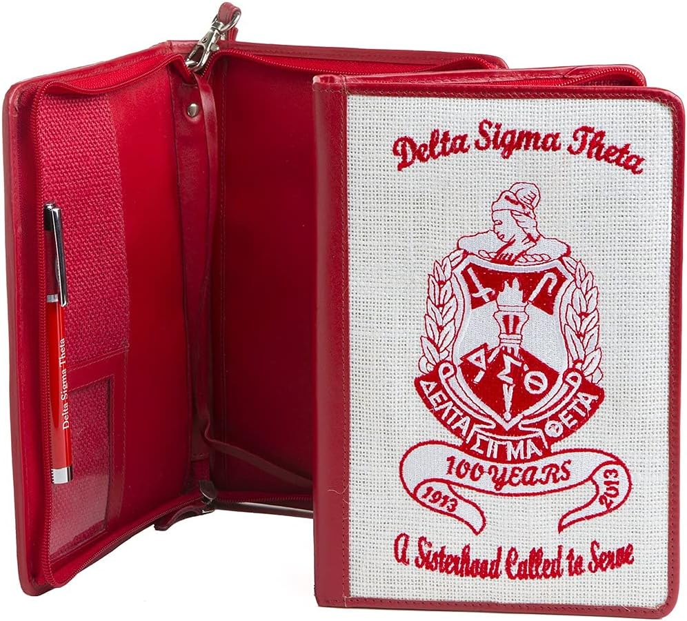 Amazon.com: Delta Sigma Theta Ritual Commemorative Bible Cover With ...