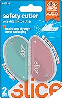Vista 8 de Slice 00200 cutter de seguridad con hoja de cerámica, corta papel y cupones, no corta la piel, Verde, 1
