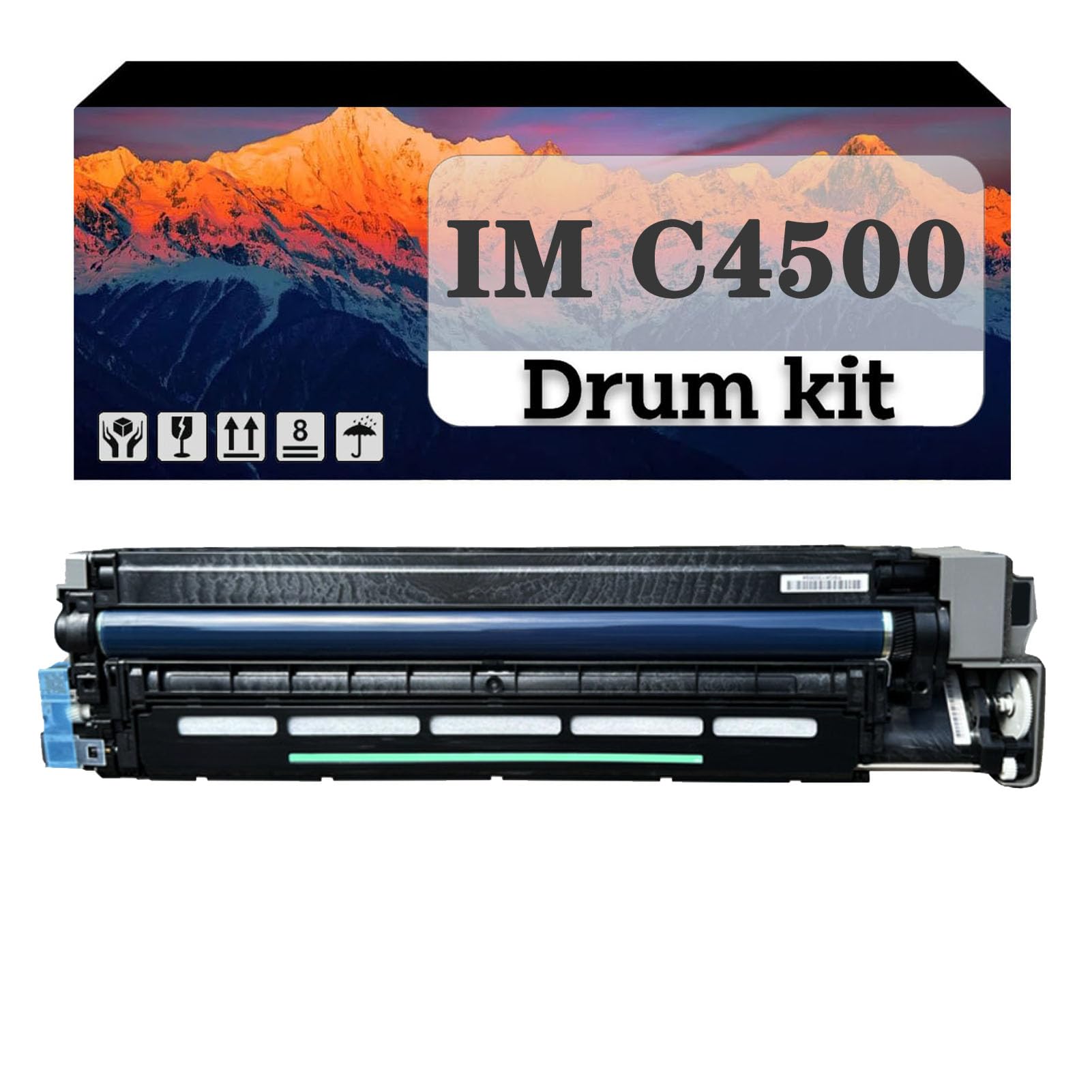 ZHJQDS IM C4500 High Capacity Imaging Unit Compatible for Ricoh IM C4500 IM C5500 IM C6000 Printers Black*1