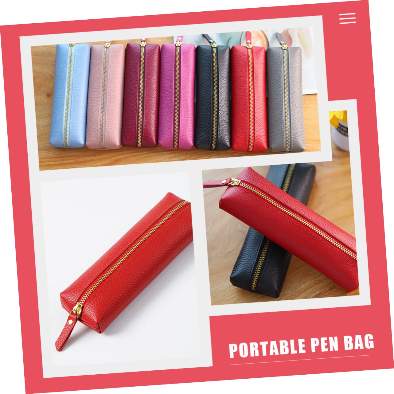 Tofficu Astuccio Portapenne Portatile Da 2 Pezzi Per La Scuola Multifunzione Con Cerniera Colori Vivaci Per Studenti E Artisti