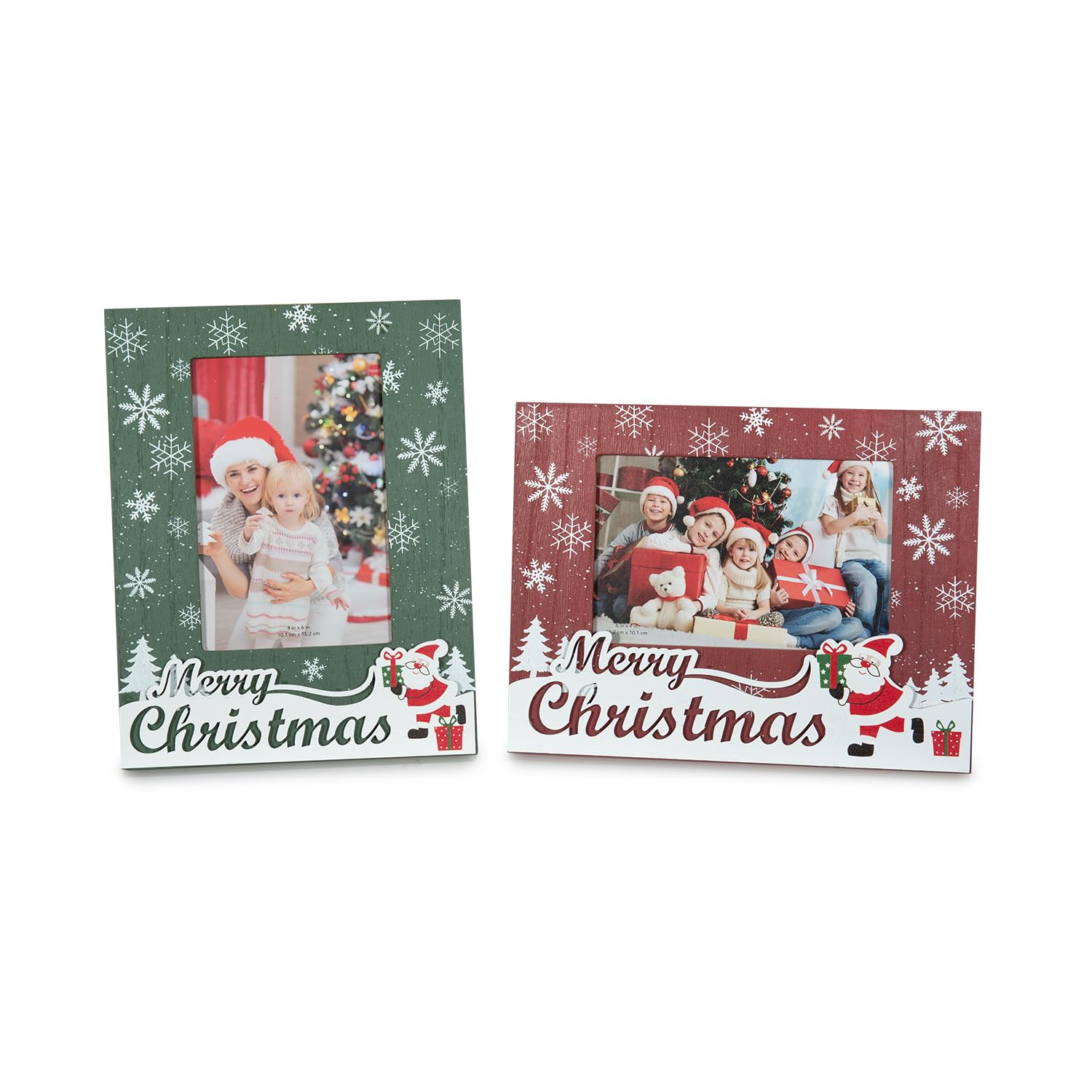 Scholar Tree Personalised Christmas Picture Frames Gifts 6x4 Wooden Photo Frame — image 1