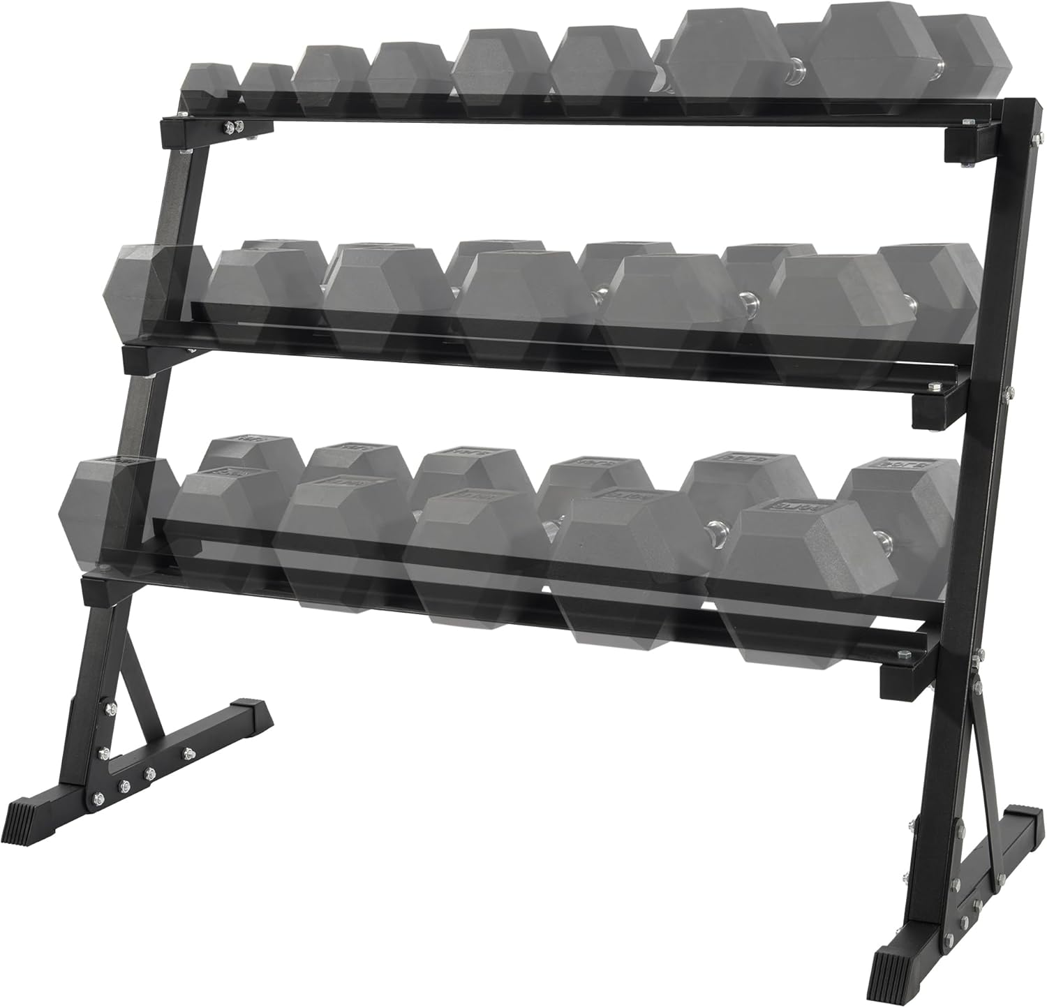 BalanceFrom Dumbbell Rack Multifunctional Weight Stand for Home Gym