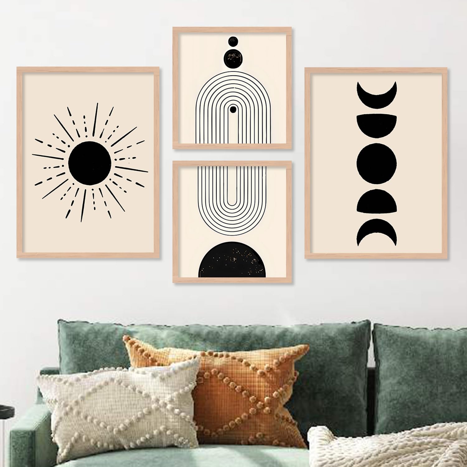 Kotart Wood Wall Paintings - Nature Leaf Art -12
