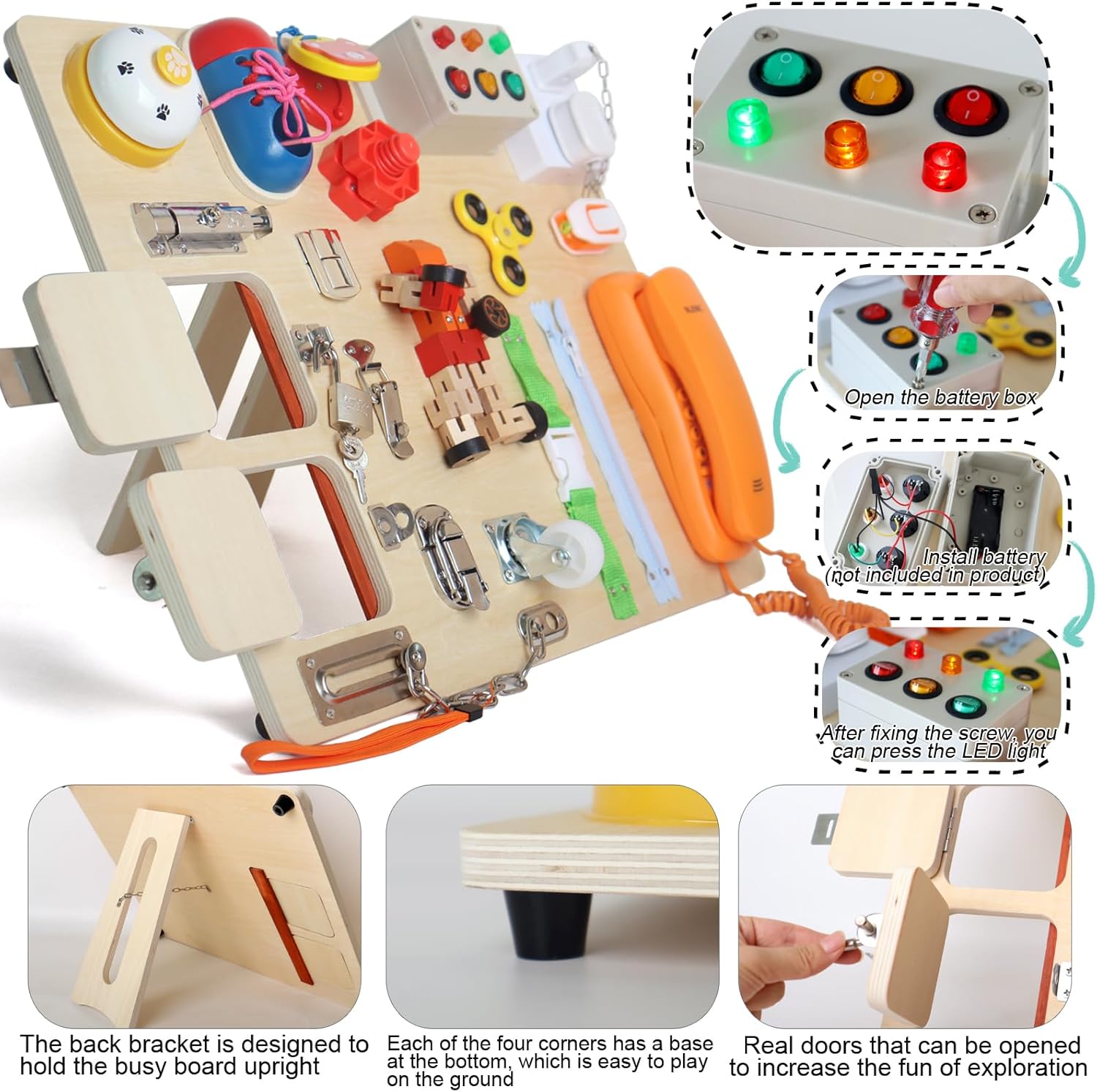 Juguetes Educativos Juegos Madera Niños Años Juegos De Mesa De