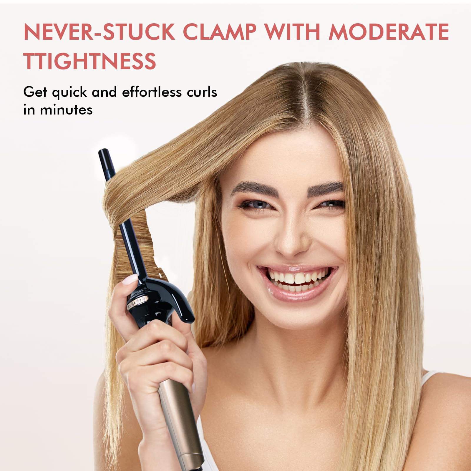Amazon.com : JYDPRO 1/2 Inch Ceramic Curling Iron for Hair 