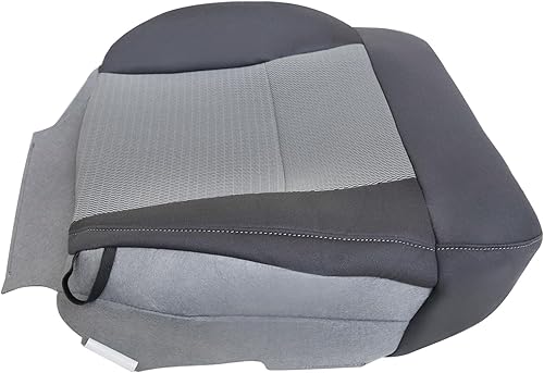 Miniatura 4 de Funda de asiento de repuesto para parte inferior del lado del conductor, color gris oscuro y almohadilla de cojín de espuma compatible con Ford F150