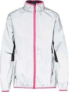 Trespass Lumi Women's Waterproof Jacket in Fully Reflective Material