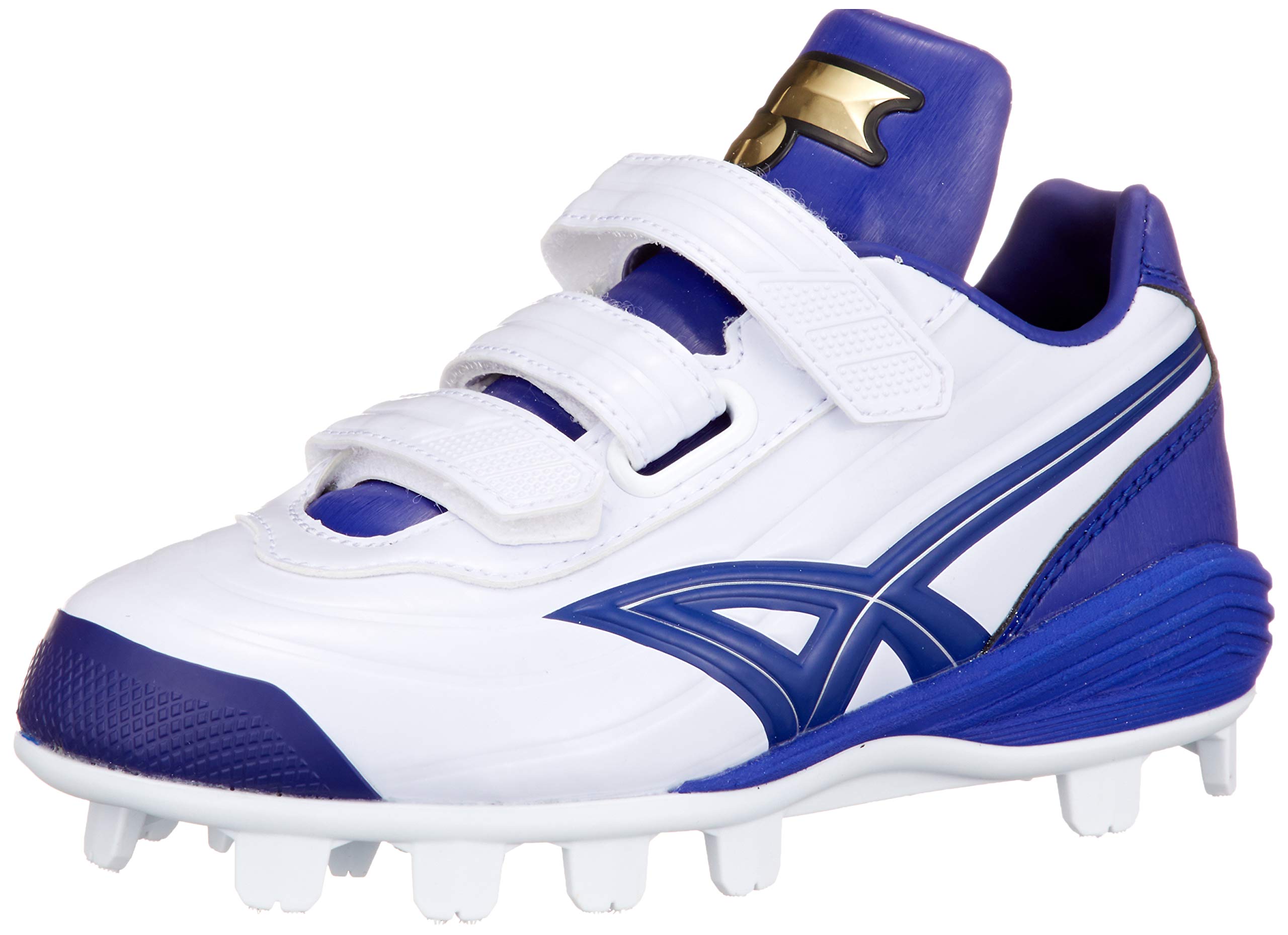 SSK(??????) Men's Baseball Shoe, White x Blue (1063), 19.0 cm