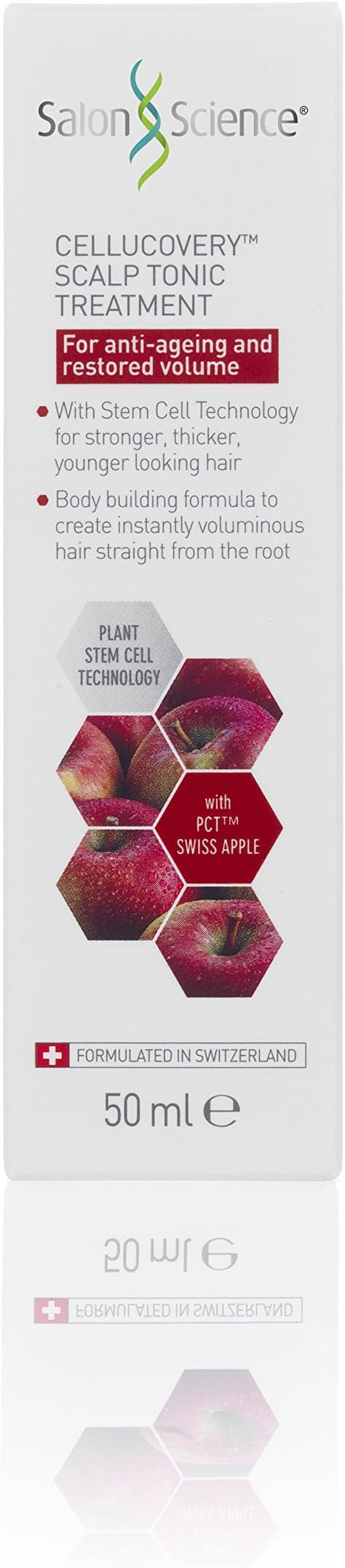 Salon Science CELLUCOVERY™ Scalp Tonic Treatment for Anti-aging and restored Hair Volume,50 ml