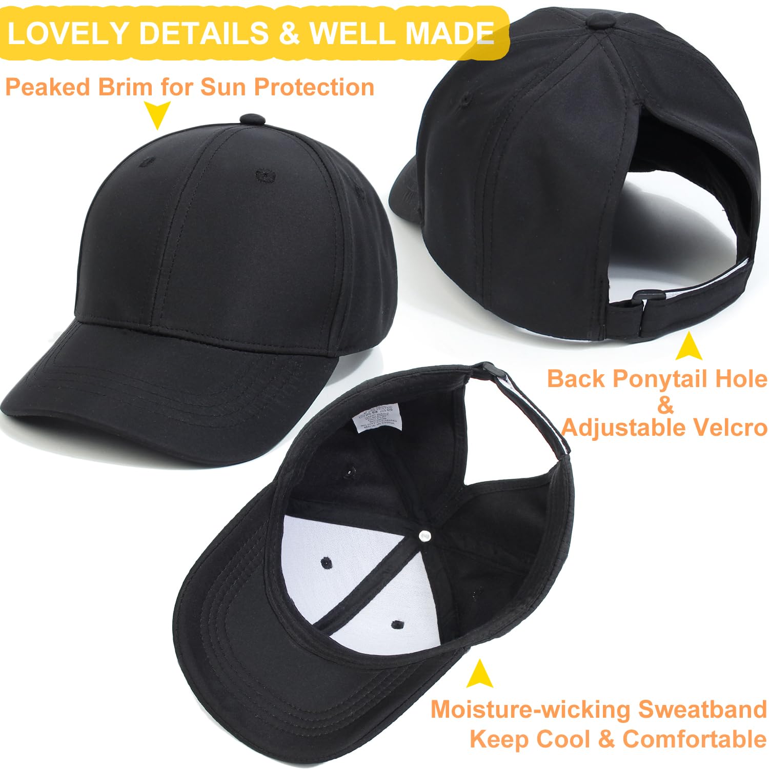 Gorra de béisbol para niños de 3 a 8 años, visera de golf, protección UV, gorra de verano, gorra de tenis, gorra de sol, visera UPF 50+