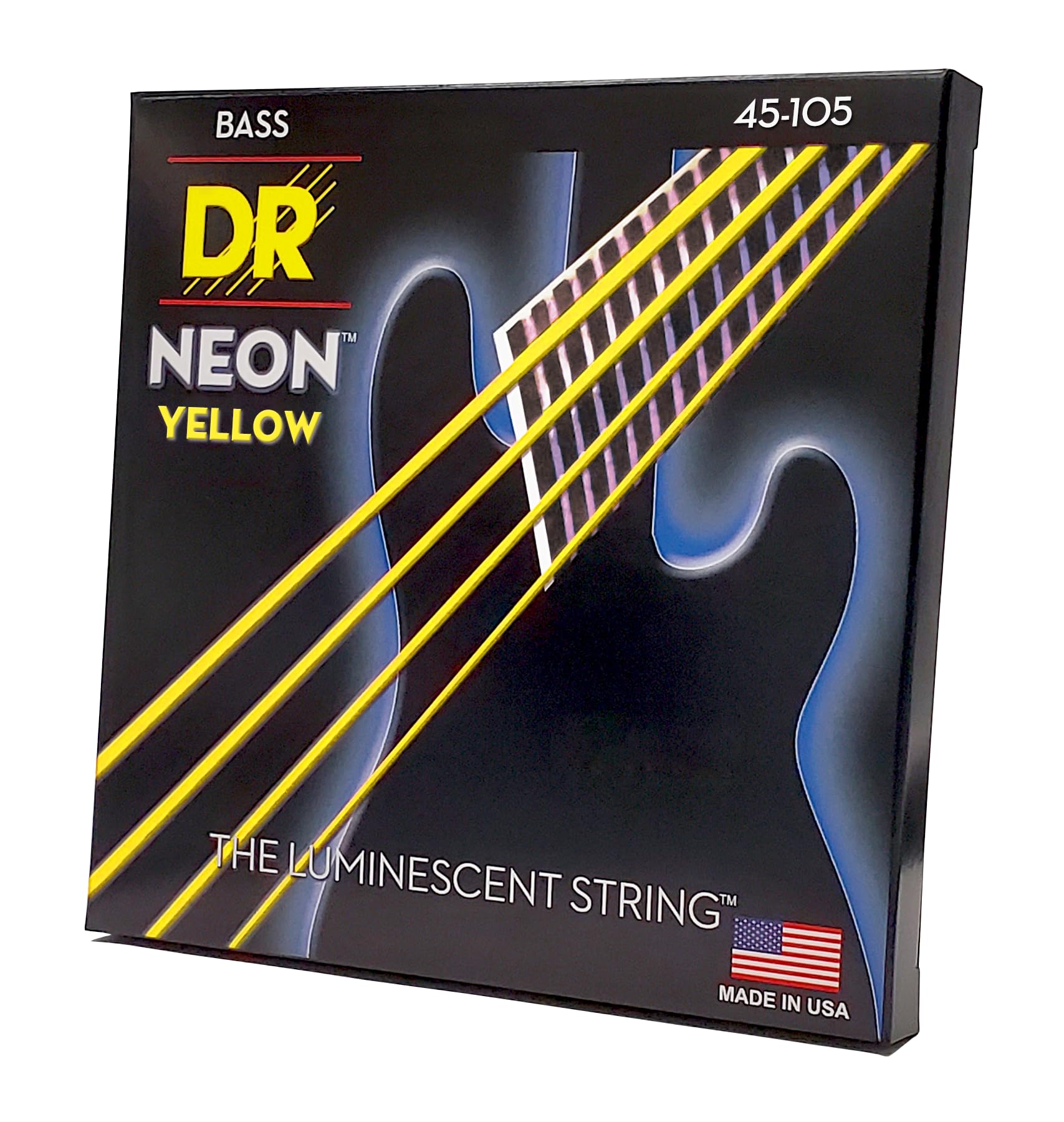 DR Struny HI-DEF NEON struny do gitary basowej (NYB-45)