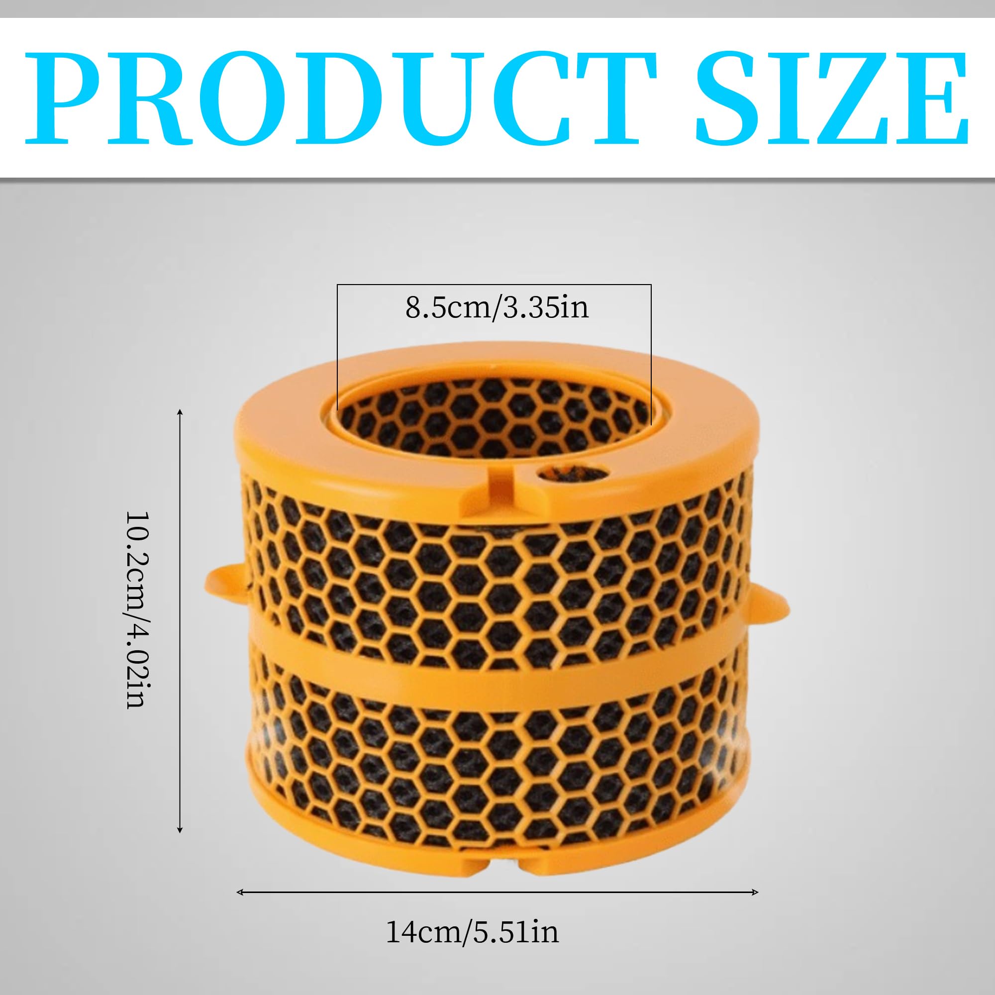 Filtro per Dyson Depuratore D'aria Dyson Humidify+Cool PH01 PH02 PH03 PH04 PH3A, Purificatore D'aria, Filtro in Fibra di Carbonio, Ricambio per Dysón, Filtro di Ricambio al Carbone Attivo