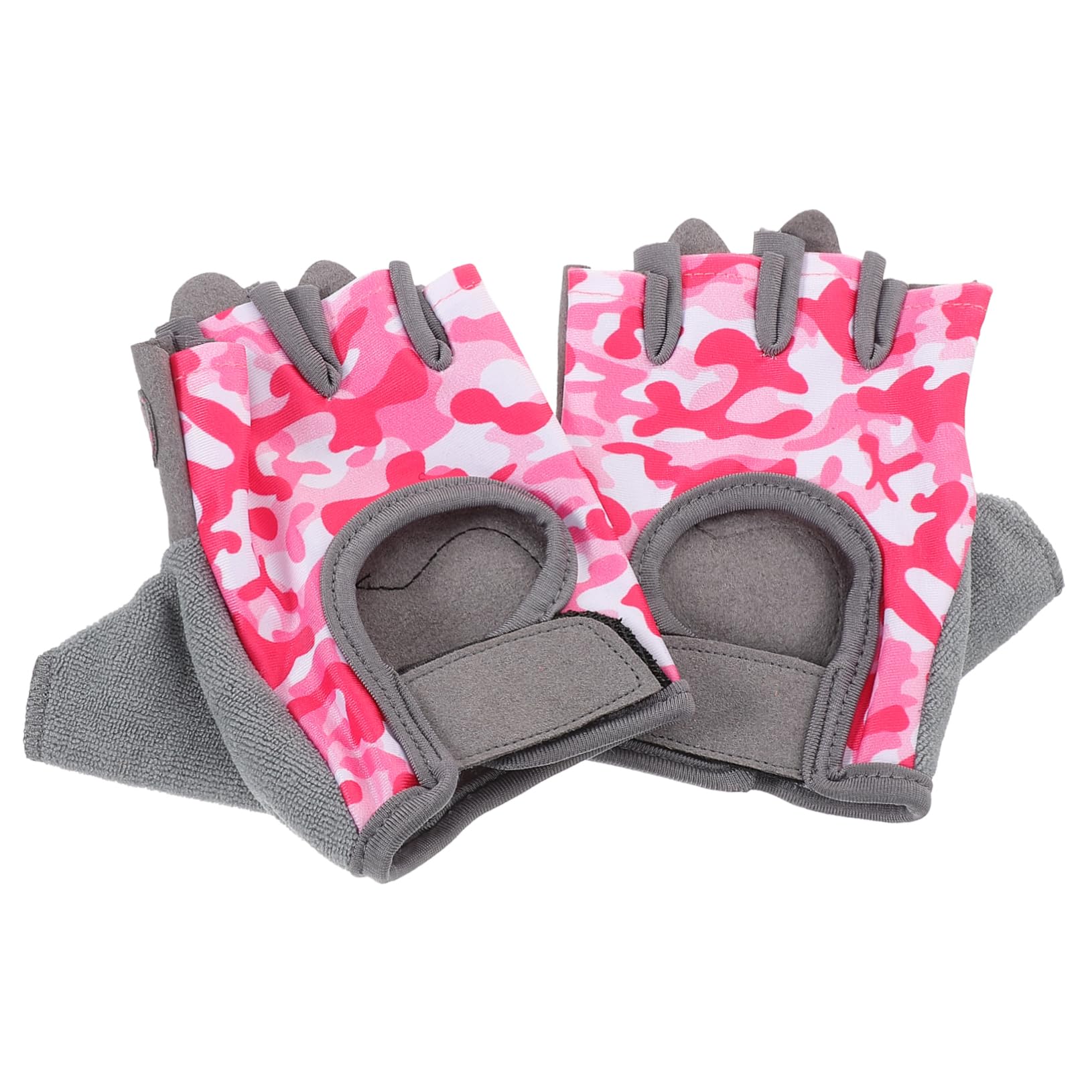 HANABASS Fahrradhandschuhe Für Kinder Angelzubehör Winterhandschuhe Turnhandschuhe Halbfingerhandschuhe Sporthandschuhe Kinder Outdoor Warme Handschuhe Winddichte Handschuhe Nylon