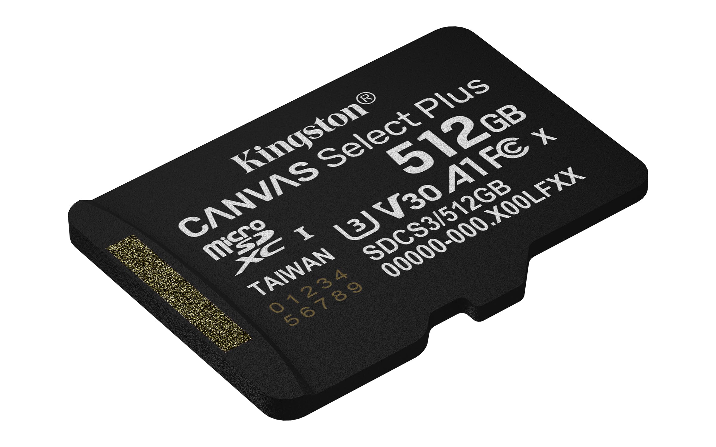 Amazon.com: Kingston Canvas Select Plus Micro SD Memory Card 512GB