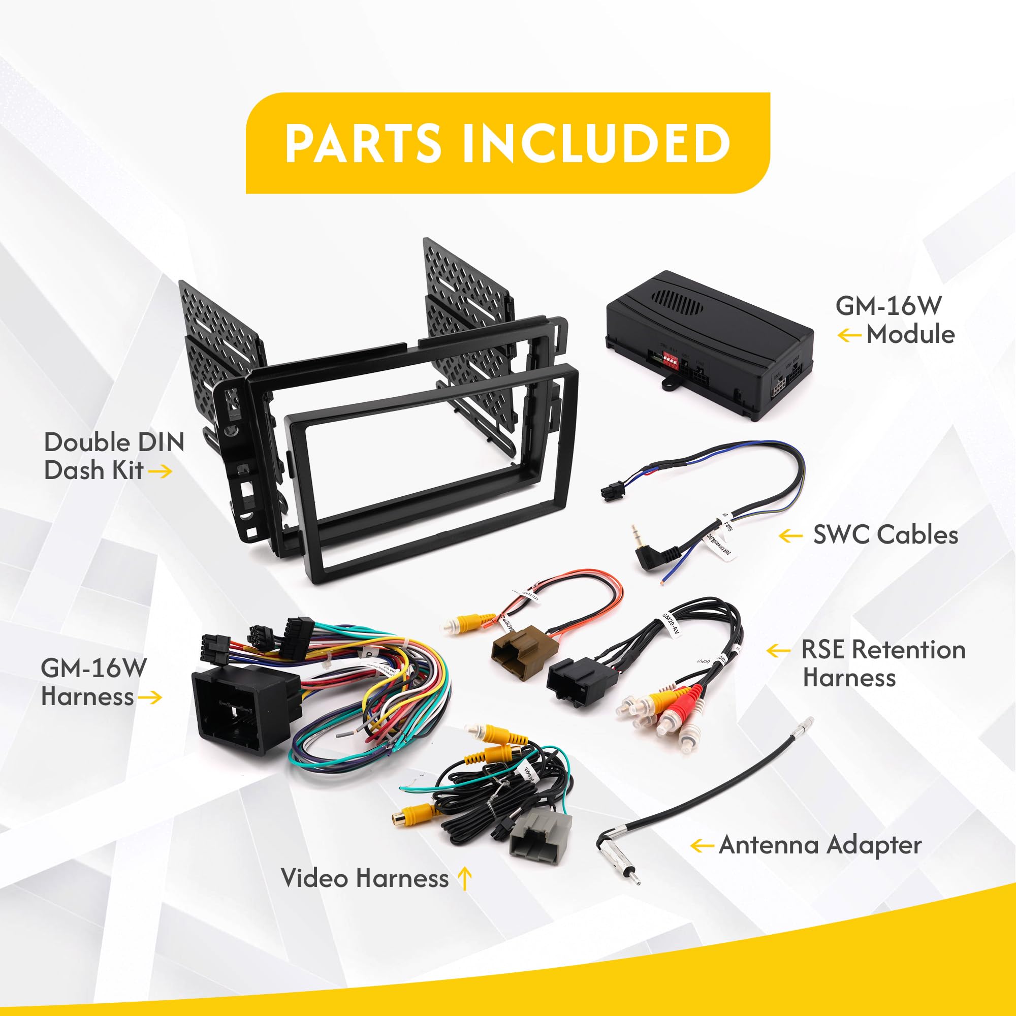 Crux  Crux2333a  Cable For Retention Of Rear Seat Entertainment In General Motors Vehicles