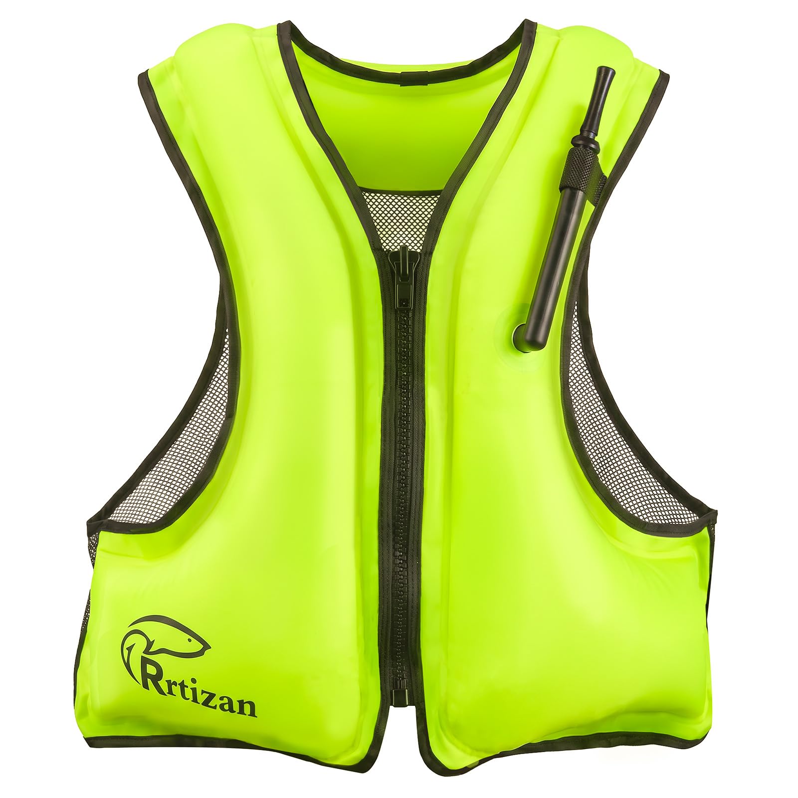Rrtizan Inflatable Snorkel Vest for Adult, Suitable for Adult 90-220lbs