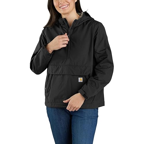 Carhartt Women's Rain Defender Loose Fit Lightweight Packable Anorak